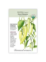 Botanical Interests Pepper Sweet Banana Organic