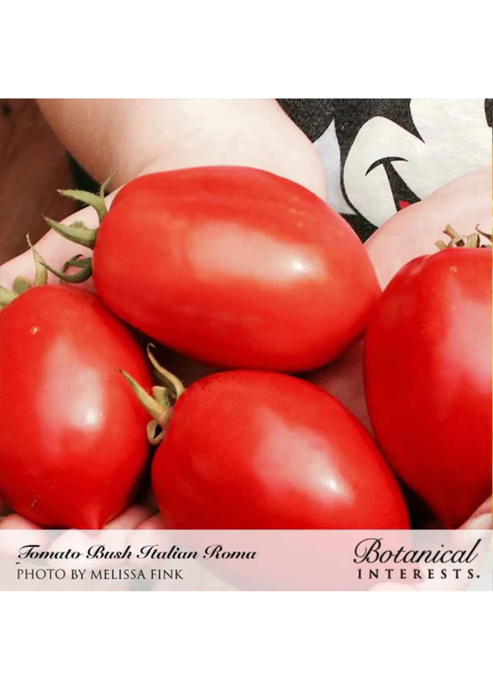 Botanical Interests Tomato Bush Roma Italian Organic
