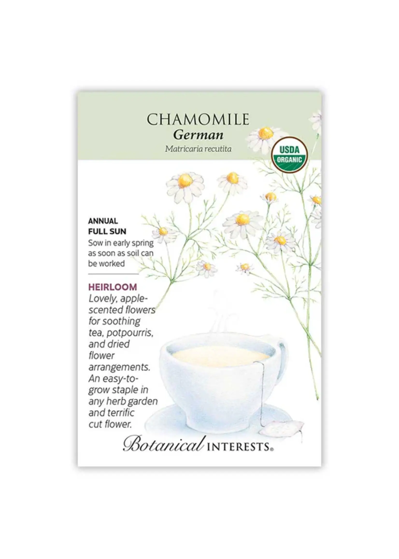Botanical Interests Chamomile German Organic