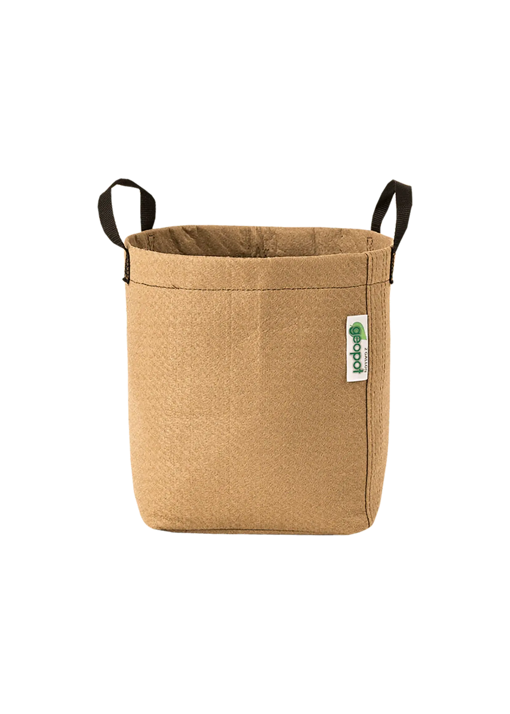 Geopot Geopot Tan Fabric Pots with Handles 25 Gallon