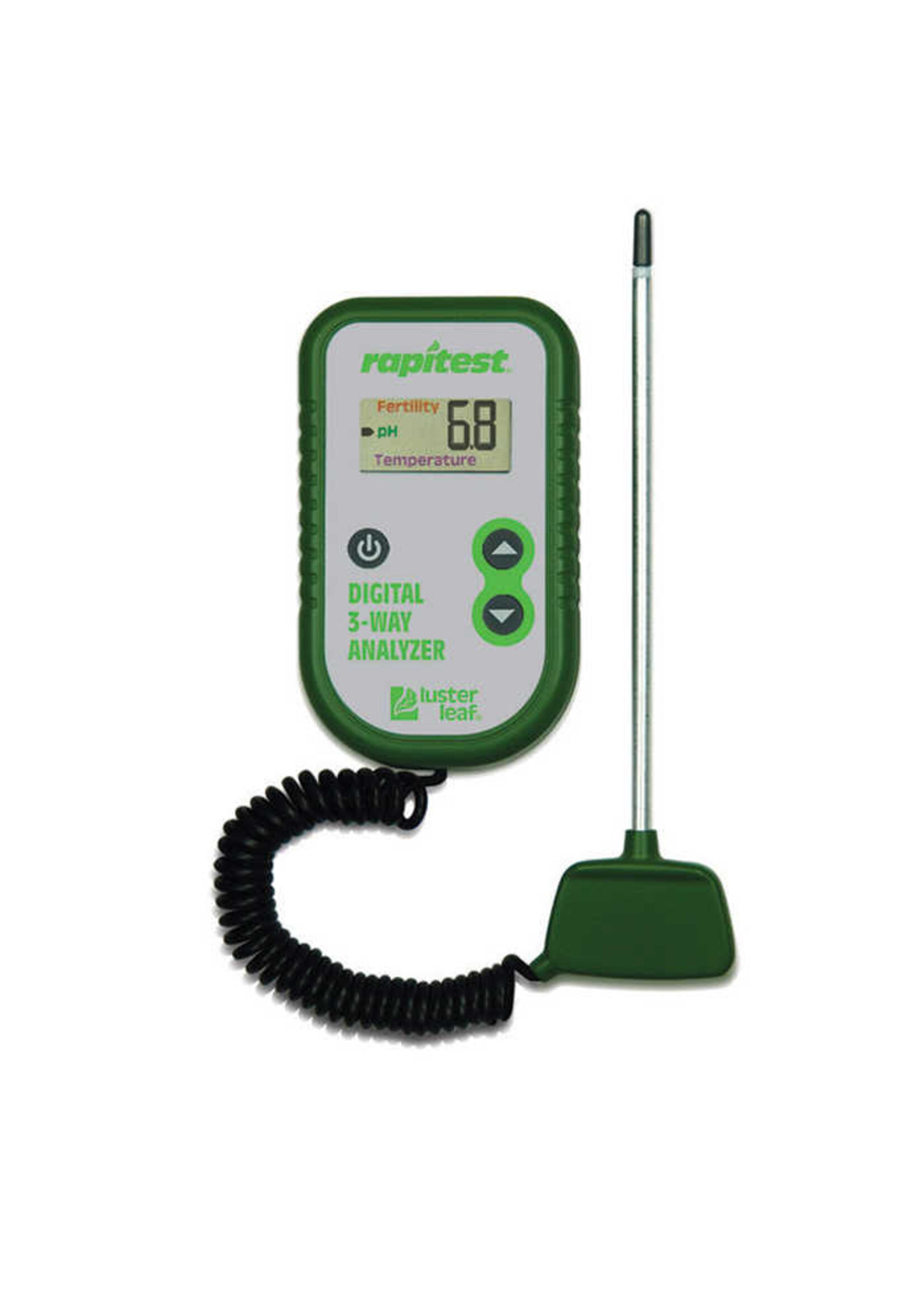 Luster Leaf Rapitest Digital 3-Way Soil Analyzer