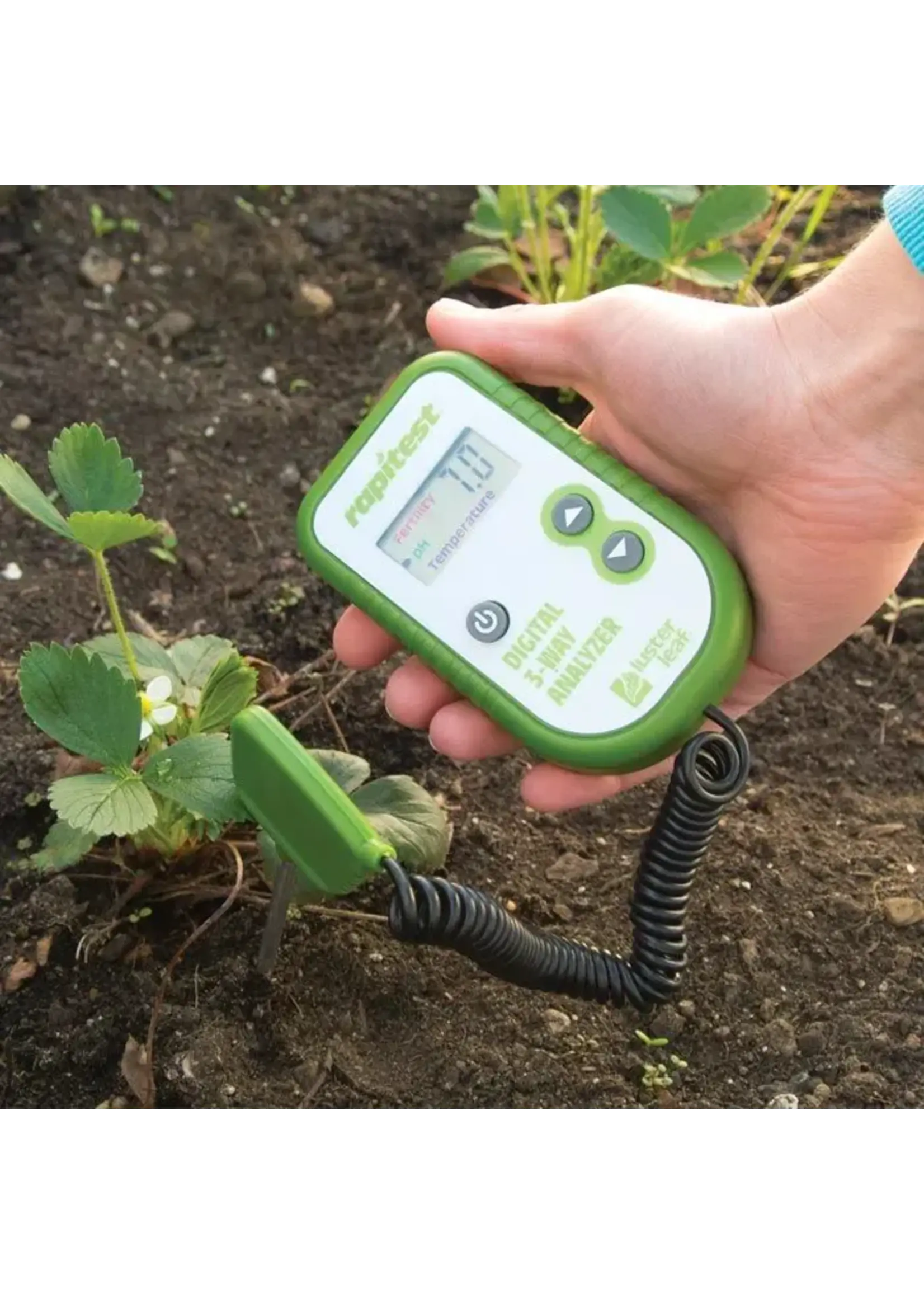 Luster Leaf Rapitest Digital 3-Way Soil Analyzer