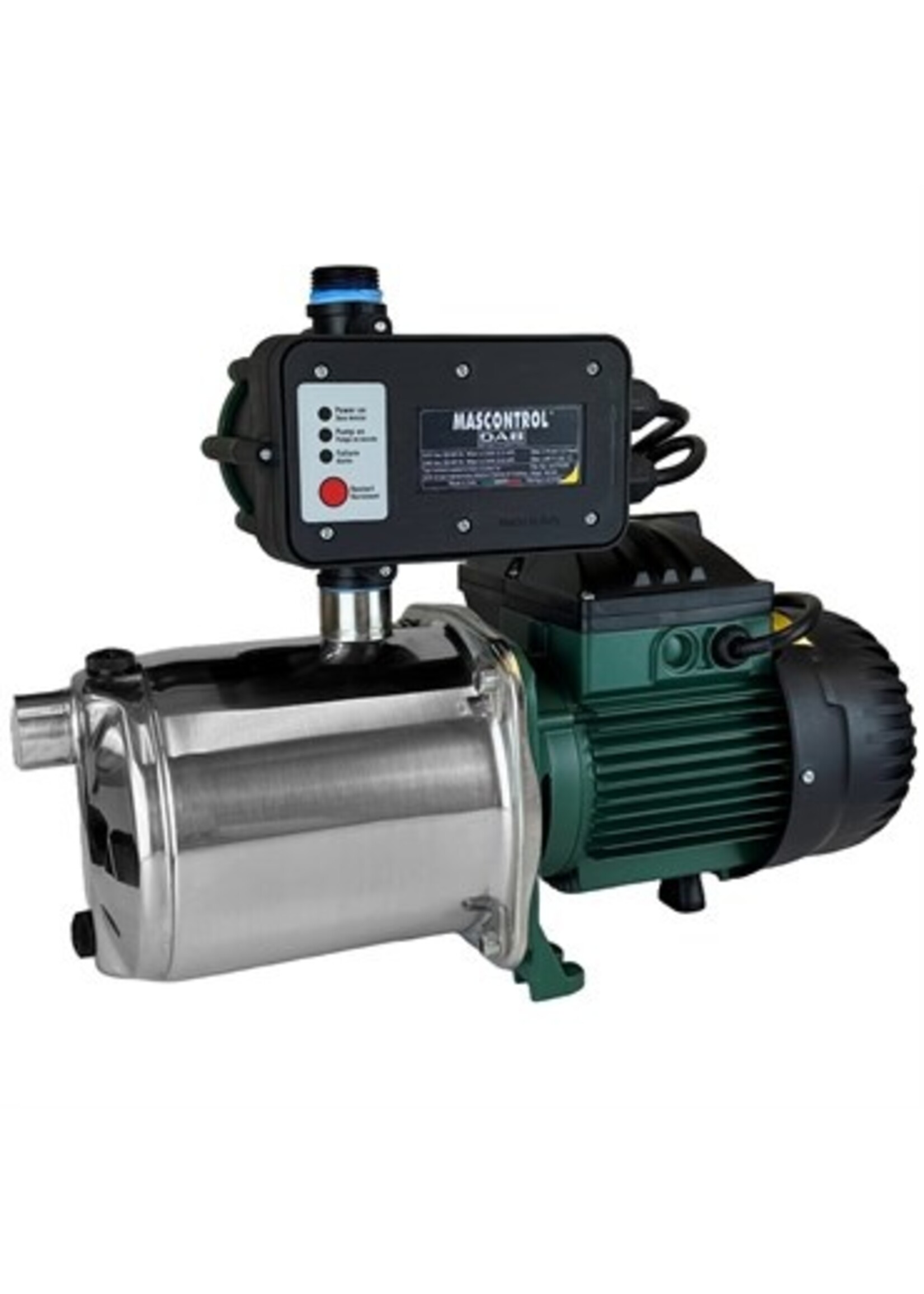 DAB PUMPS DAB EUROINOX 50/506 Multistage Centrifugal Pump with Mas Control - 115V/230V Dual Voltage - 1 to 32 gpm - 7.4 to 14.6 A - 1.36 hp - 116 psi
