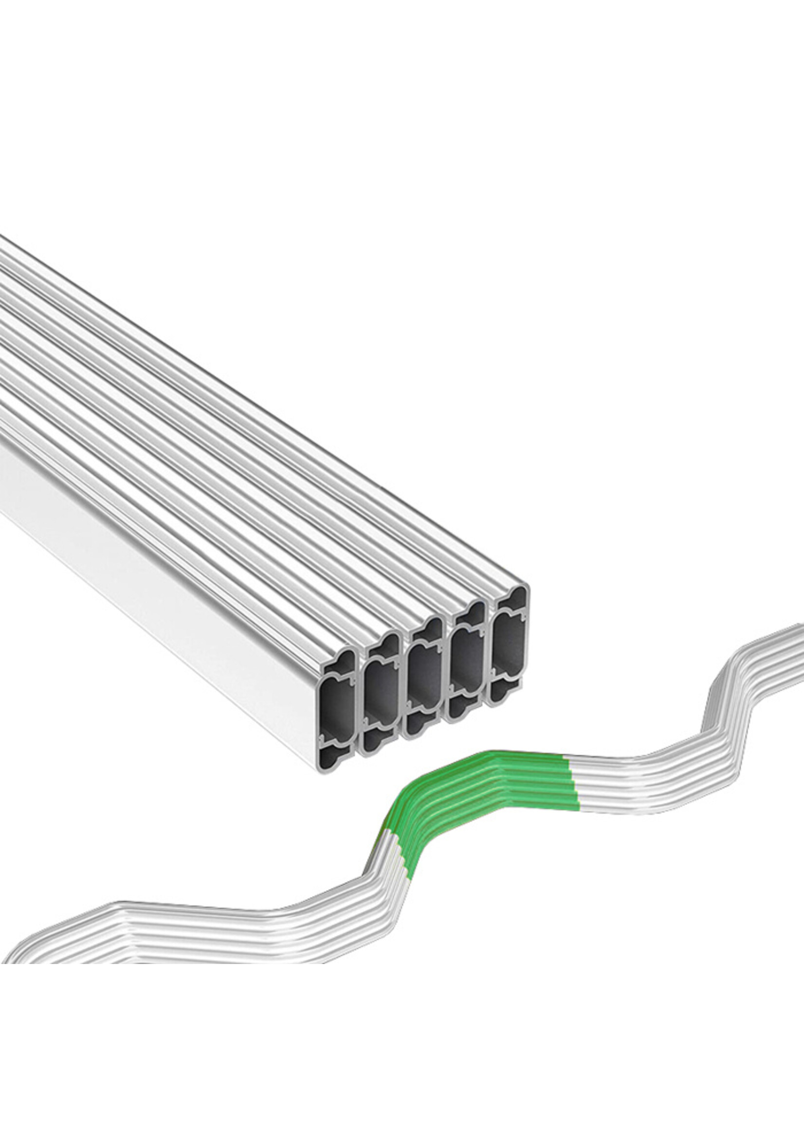 Grow1 Grow1 6.5FT U-Channel and Wiggle Wire Set of 10