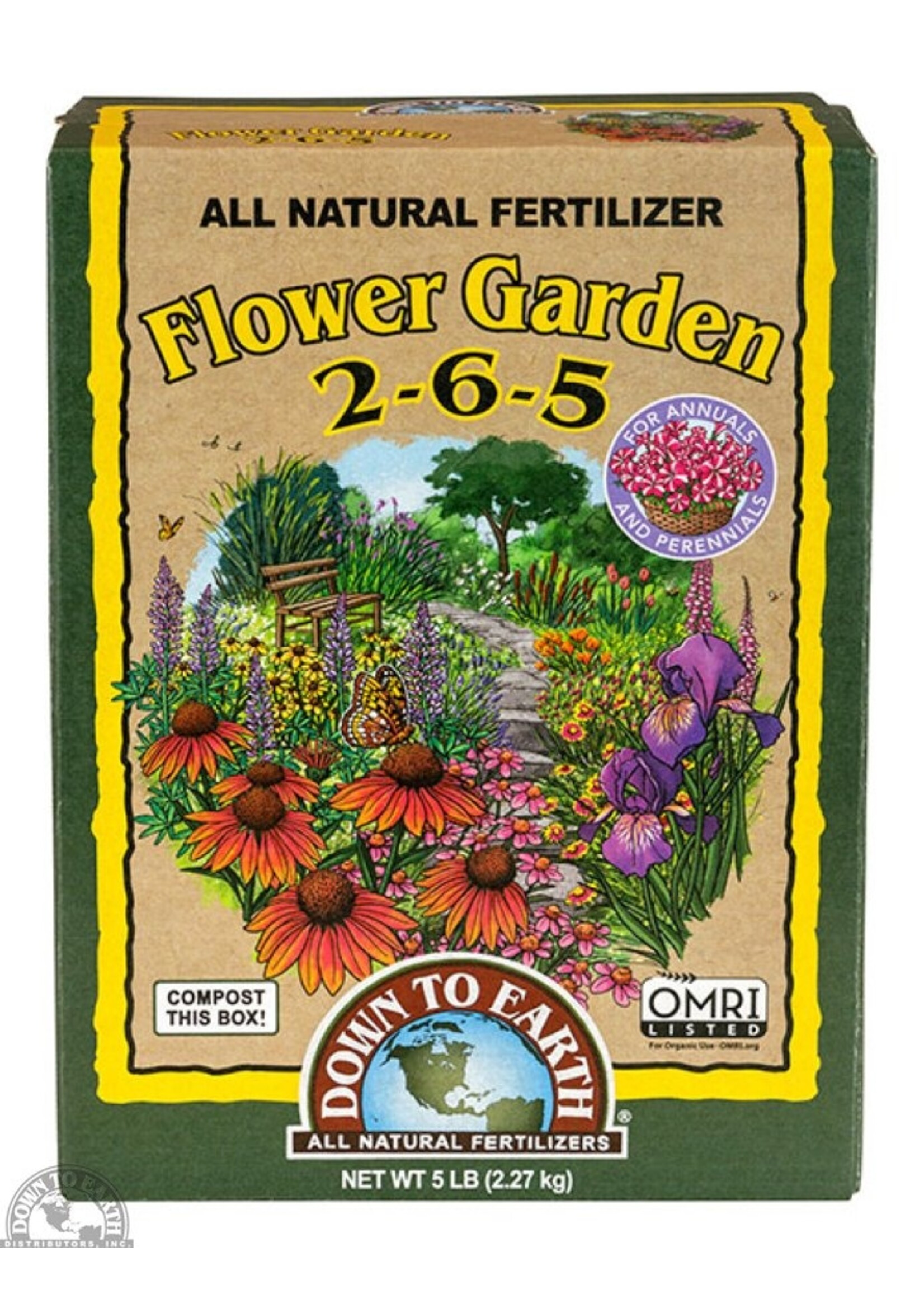 Down To Earth Down To Earth Flower Flower Garden Mix 2-6-5 5LB