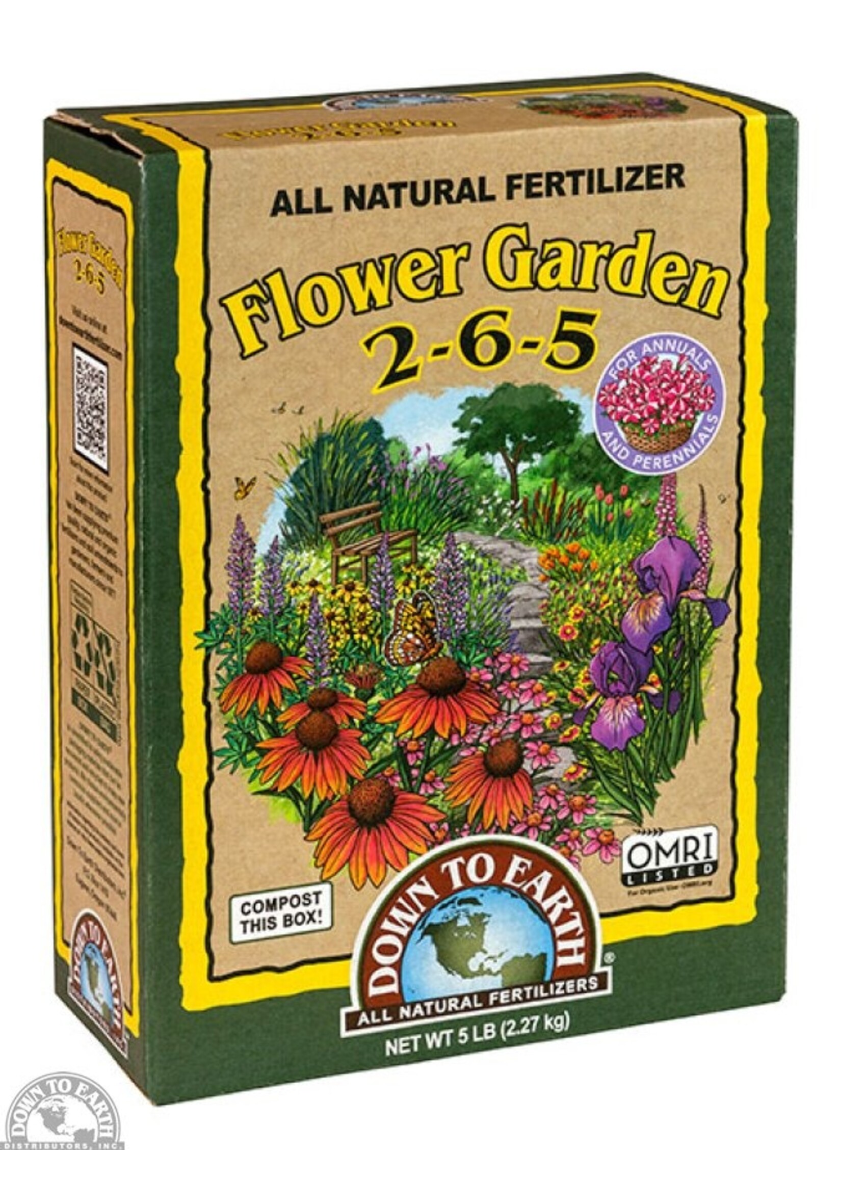 Down To Earth Down To Earth Flower Flower Garden Mix 2-6-5 5LB