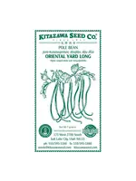 Kitazawa Seed Co. Pole Bean - Oriental Yard Long