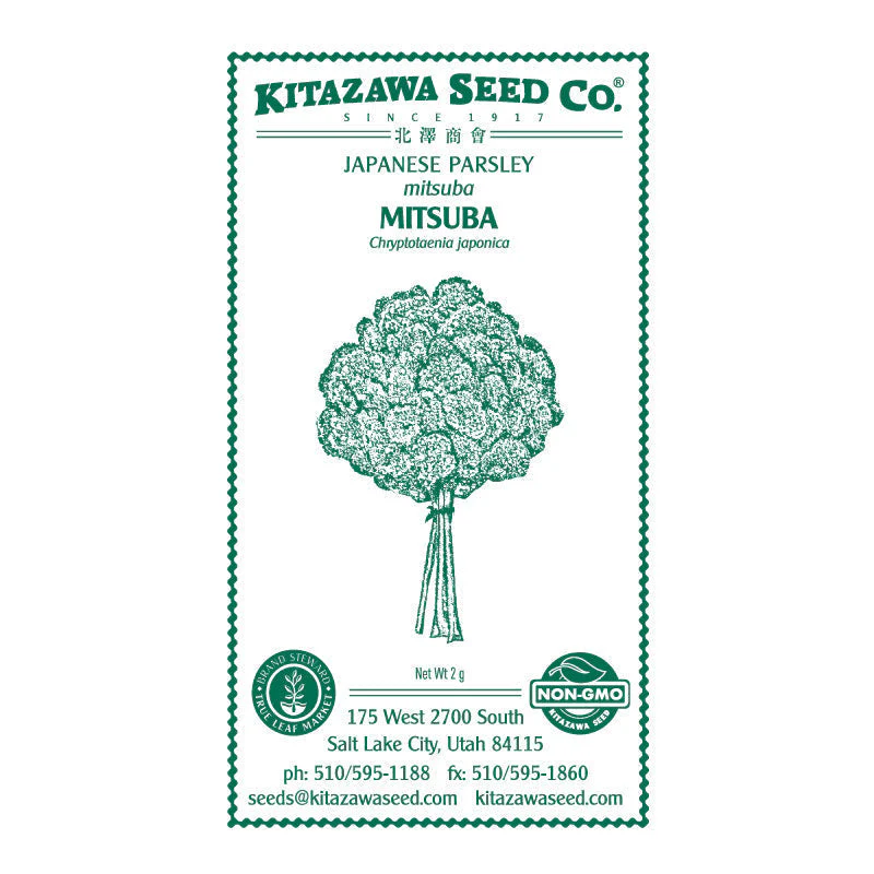 Japanese Parsley - Mitsuba - RASA Garden Supply Company