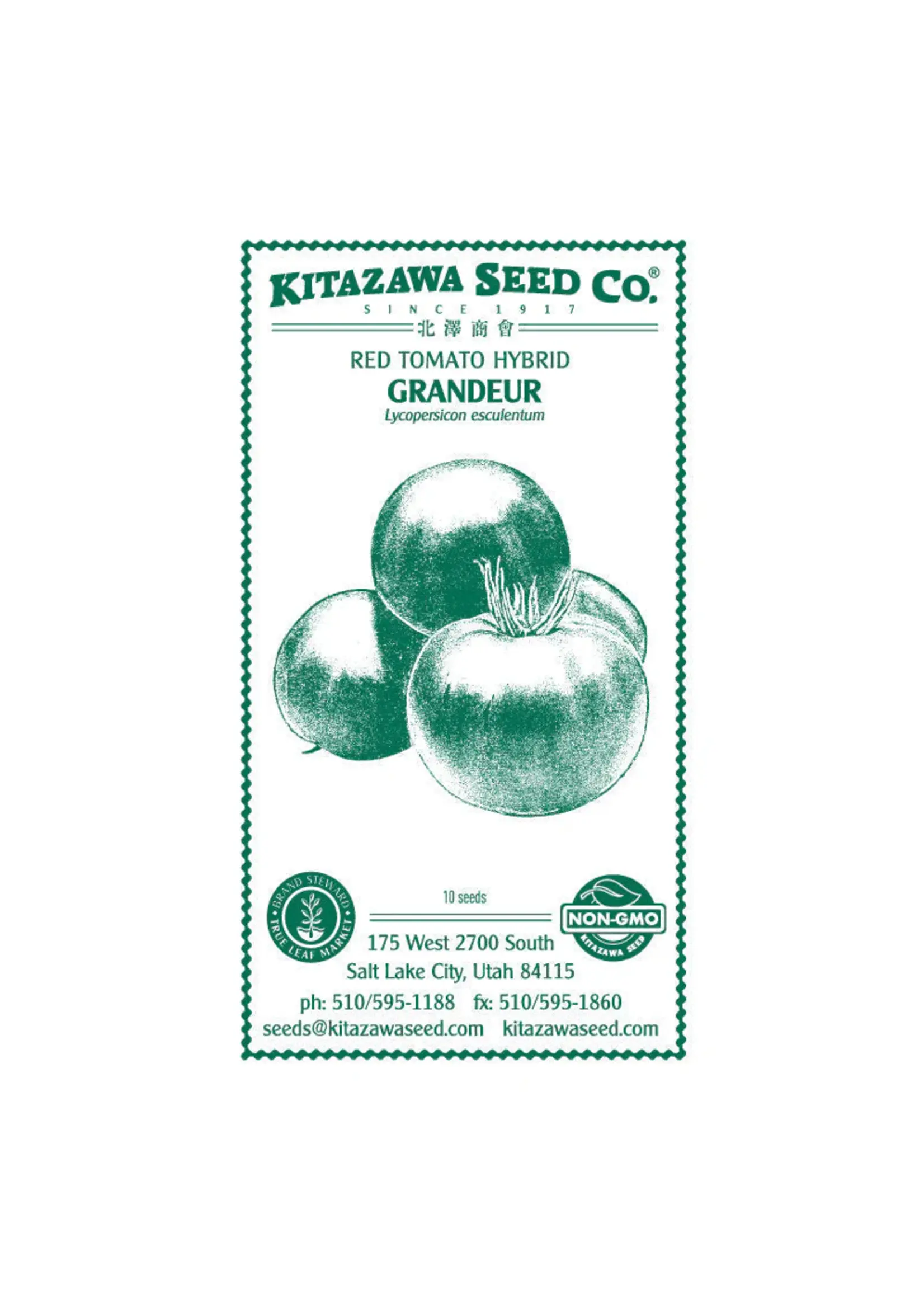 Kitazawa Seed Co. Tomato - Silicing - Grandeur Hybrid