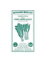 Kitazawa Seed Co. Lettuce - Chinese Purple Sword Celtuce