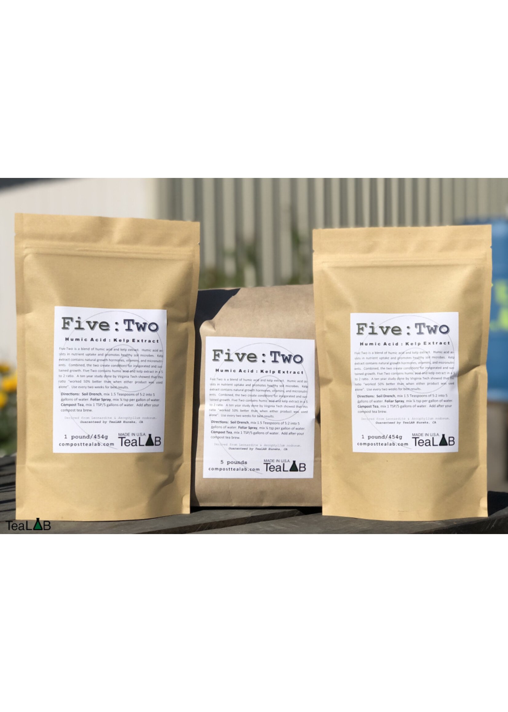 tealab Five:Two  Soluble Humic Acid & Kelp Extract Blend 1LB