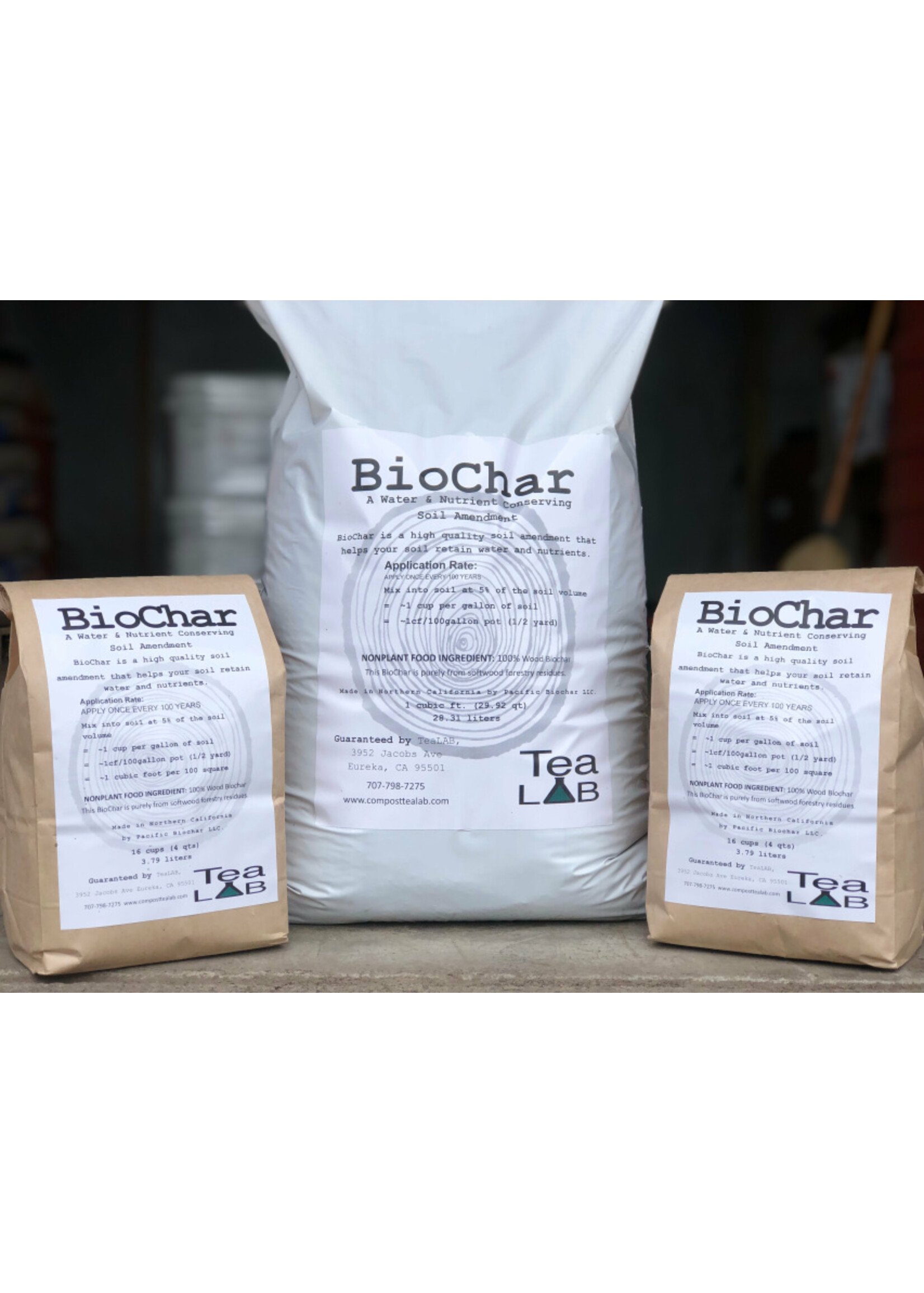 TeaLab Pacific Biochar 1CF