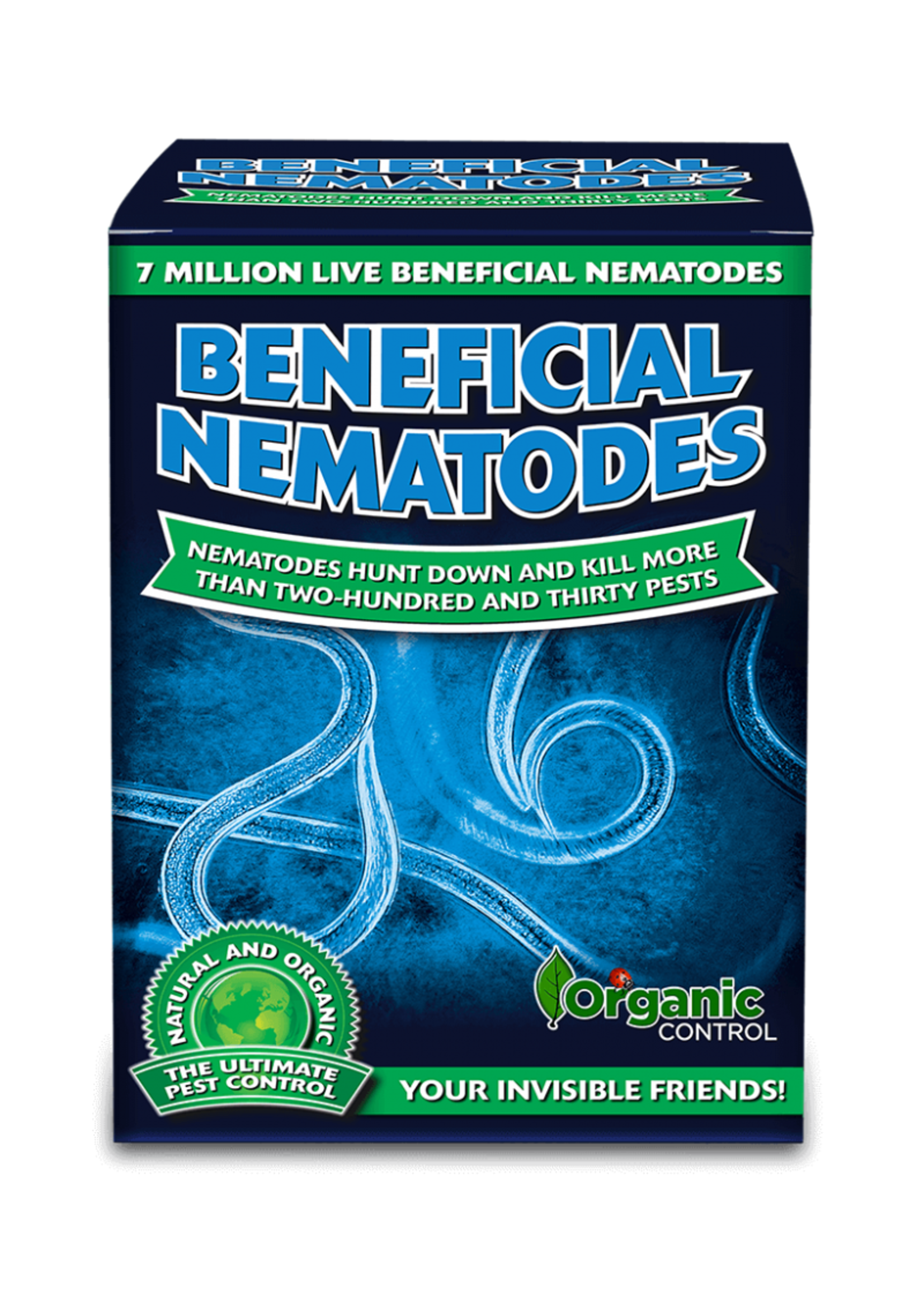 Organic Control Beneficial Nematodes 7 Million (Steinernema feltiae) for Grubs, Fungus Gnats, and More!