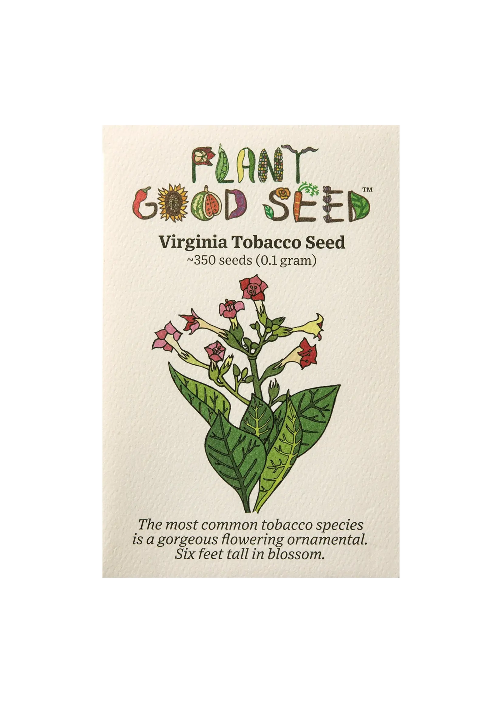 Plant Good Seed Company Tobacco Seed - Virginia Organic