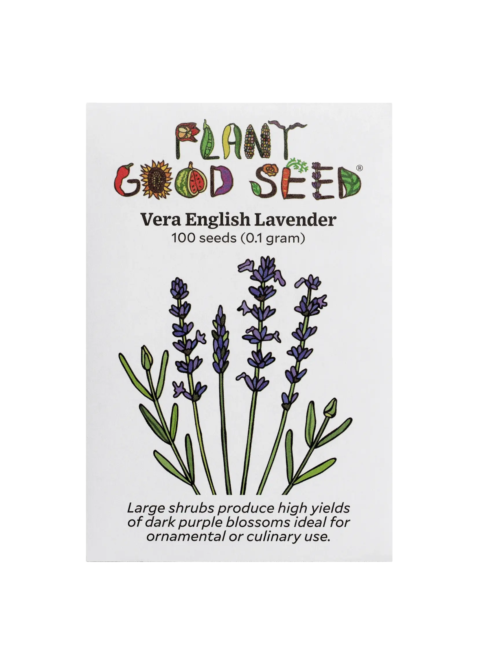 Plant Good Seed Company Lavender - Vera English