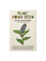 Plant Good Seed Company Mint - Korean Licorice