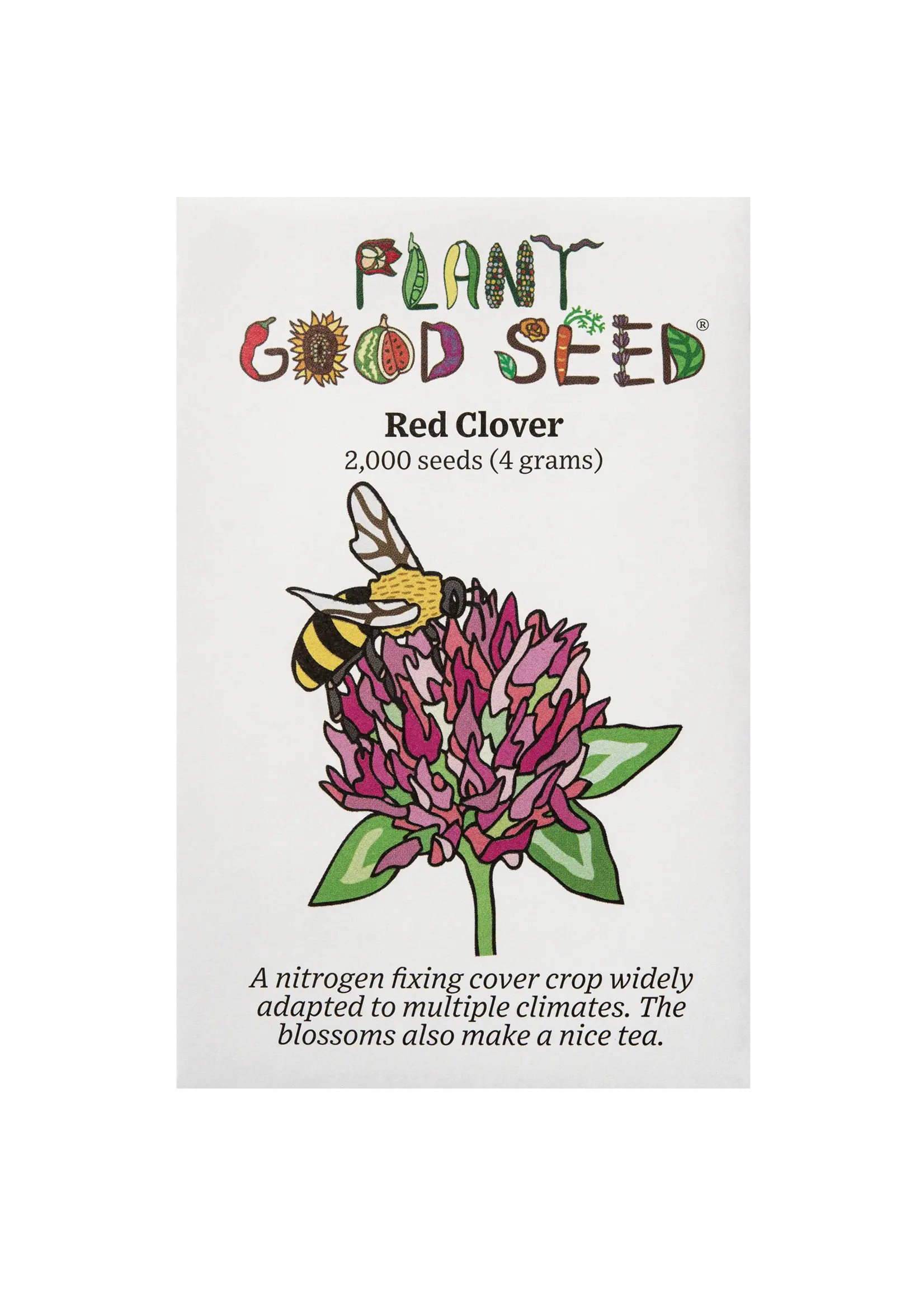 Plant Good Seed Company Clover - Red Organic