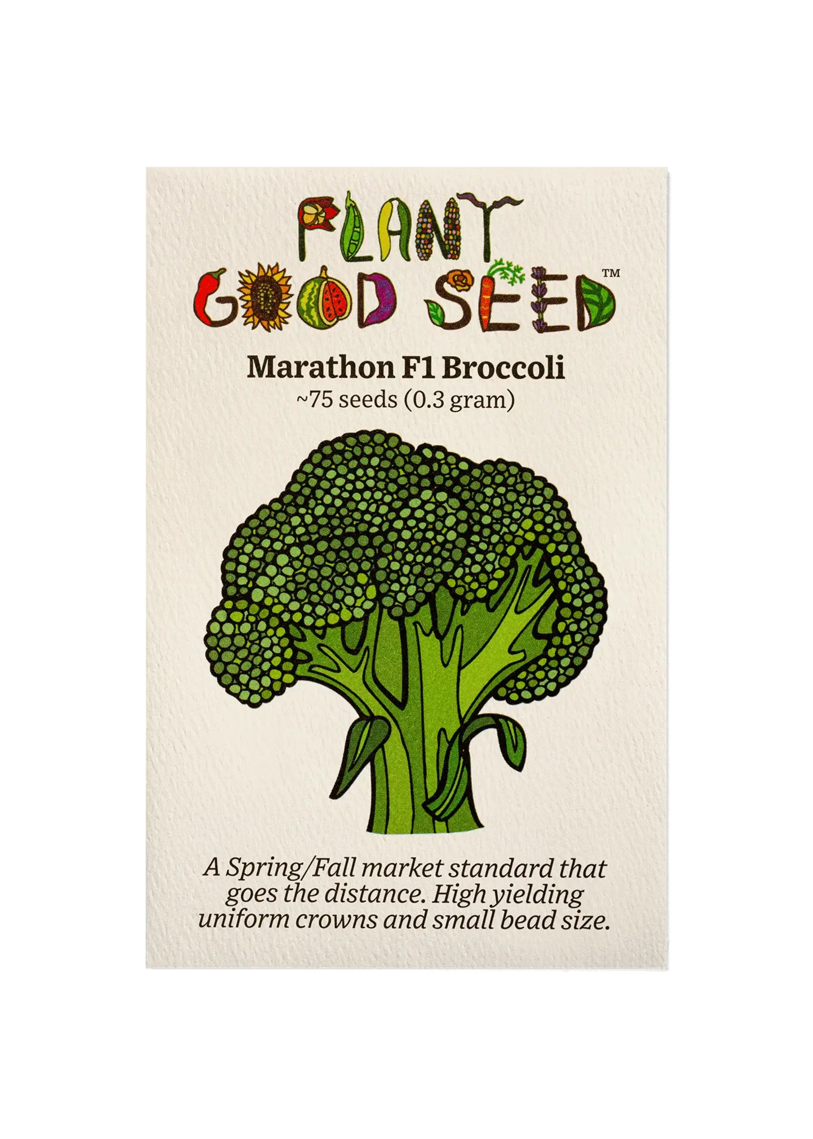 Plant Good Seed Company Broccoli - Marathon F1