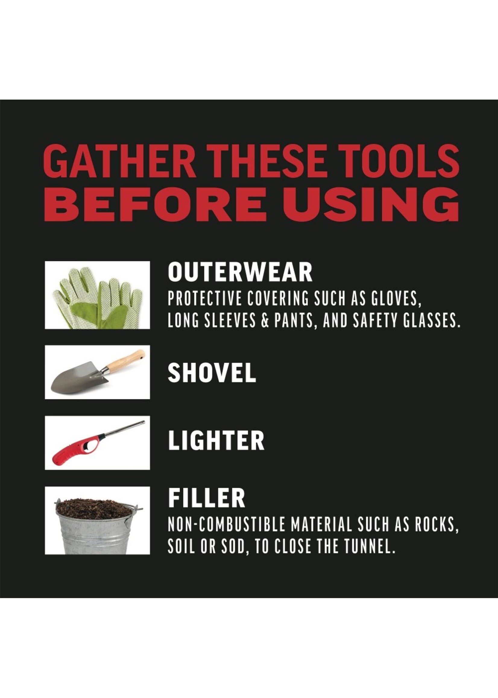 Amdro Amdro Gopher Gasser 6 Pack