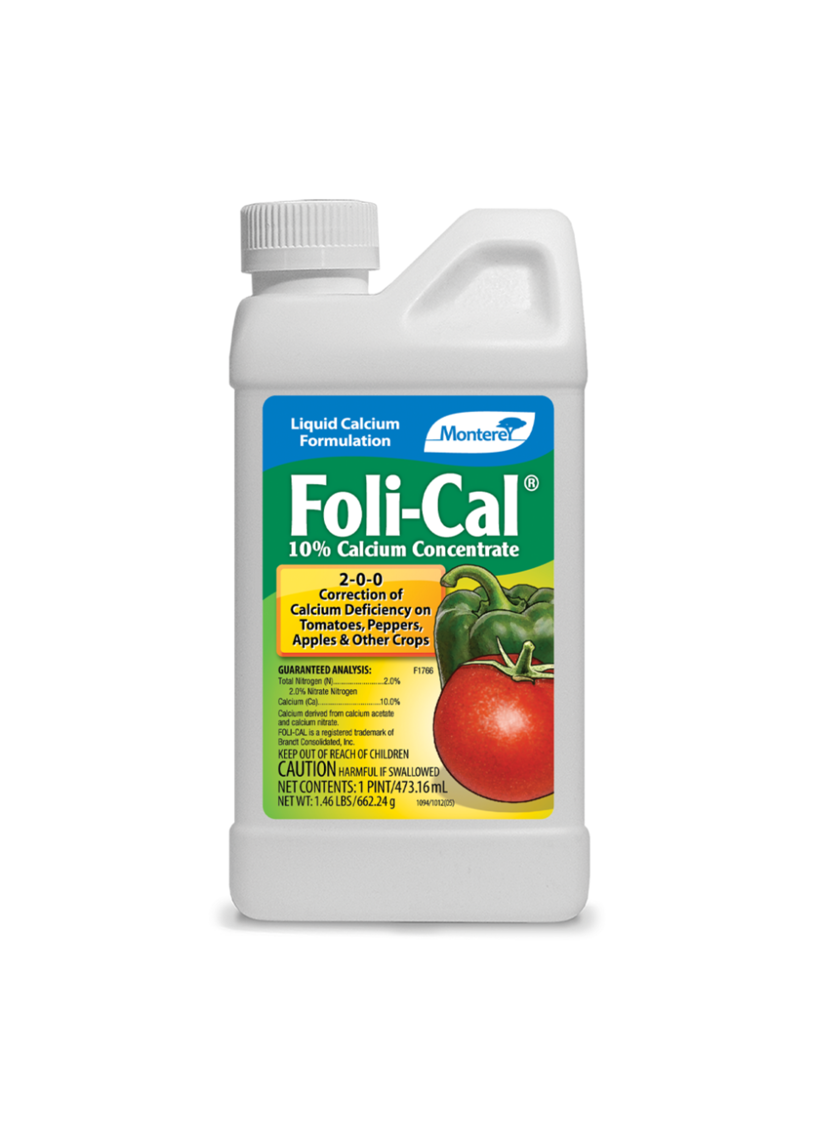 Monterey Lawn & Garden Products Monterey Foli-Cal 10% Calcium Foliar Pint