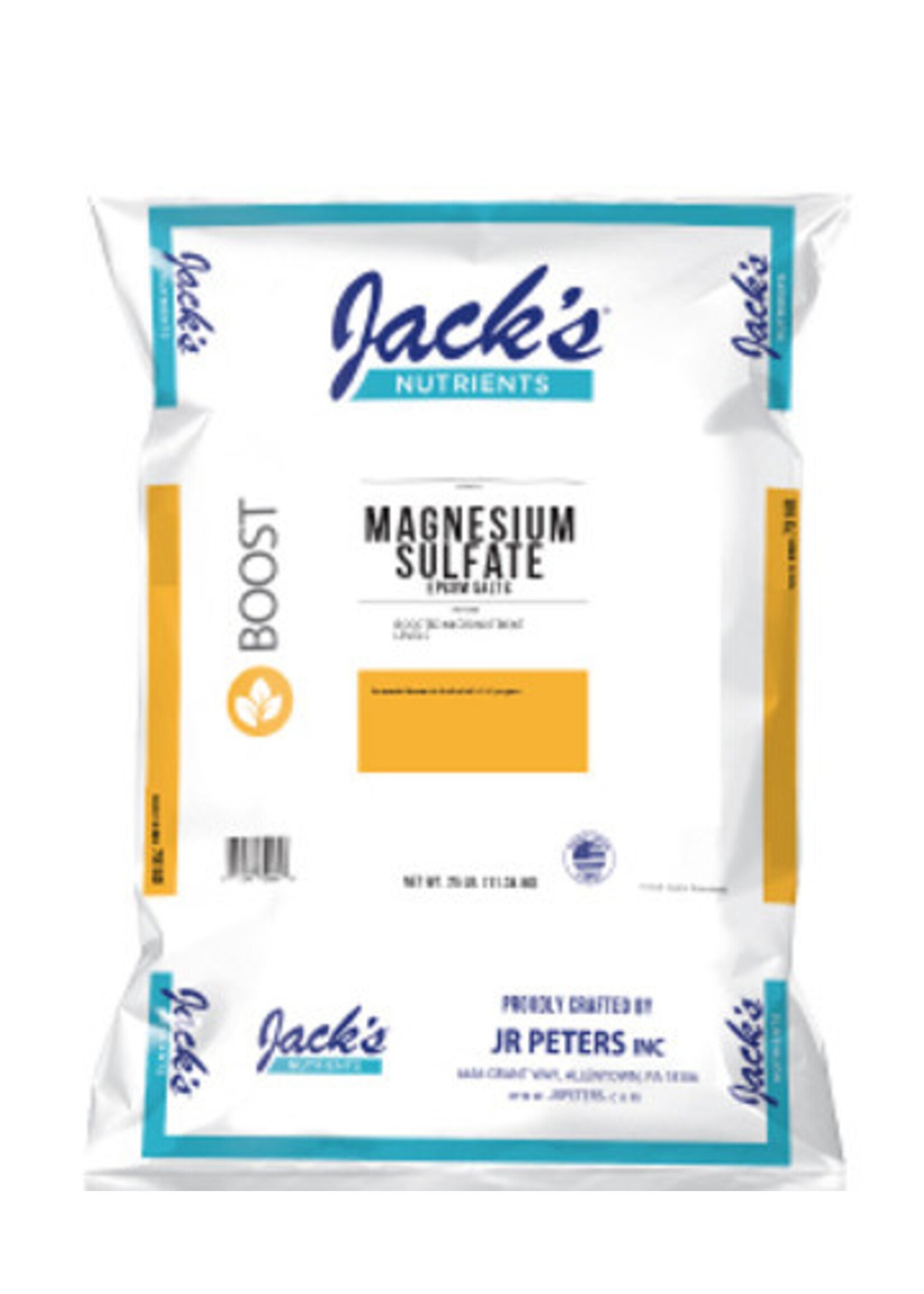 Jack's Nutrients Jacks Nutrients Magnesium Sulfate Epsom Salt 25lb