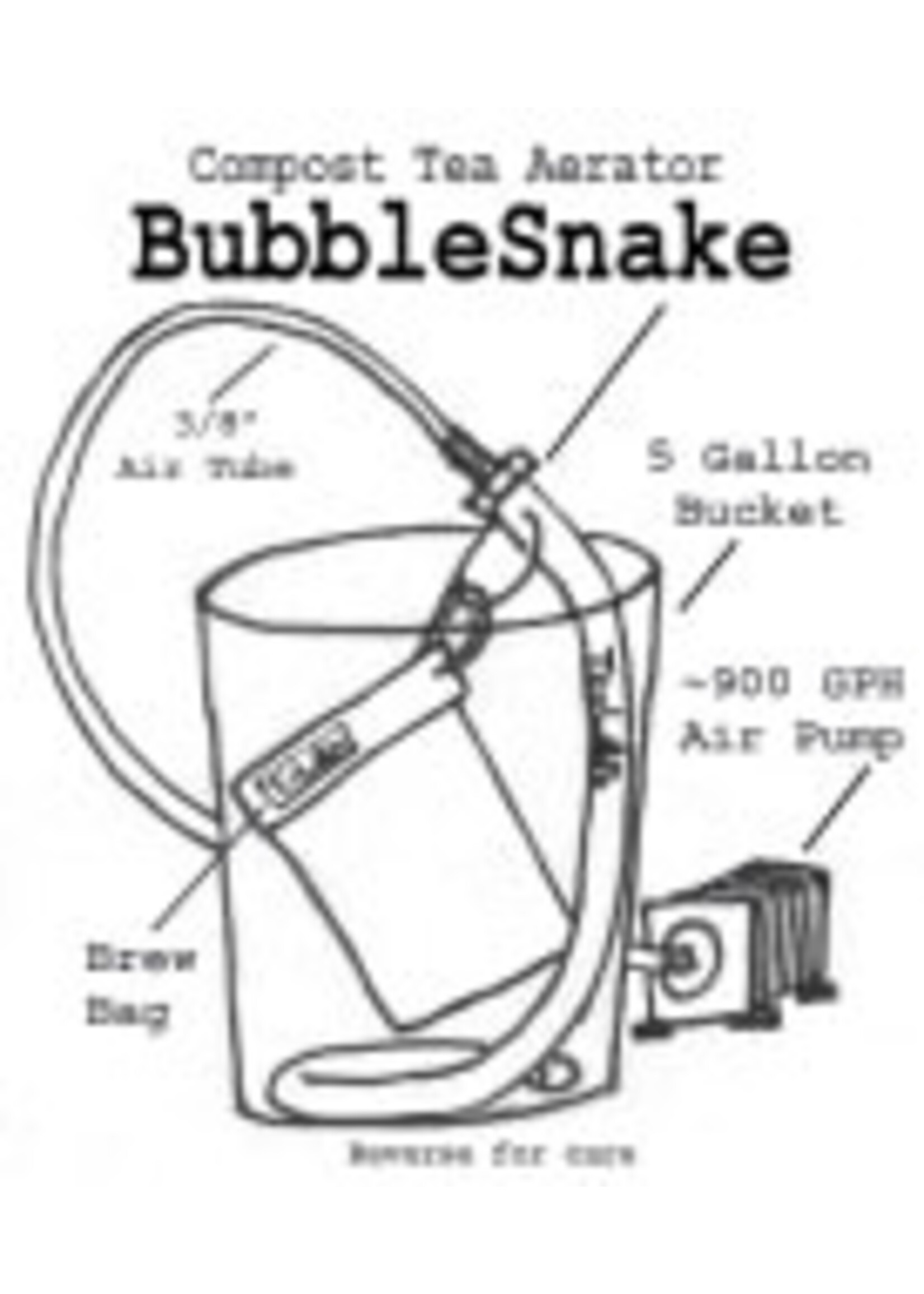 Tealab Bubblesnake Medium TeaLab Manifold for 15 Gallon Bin