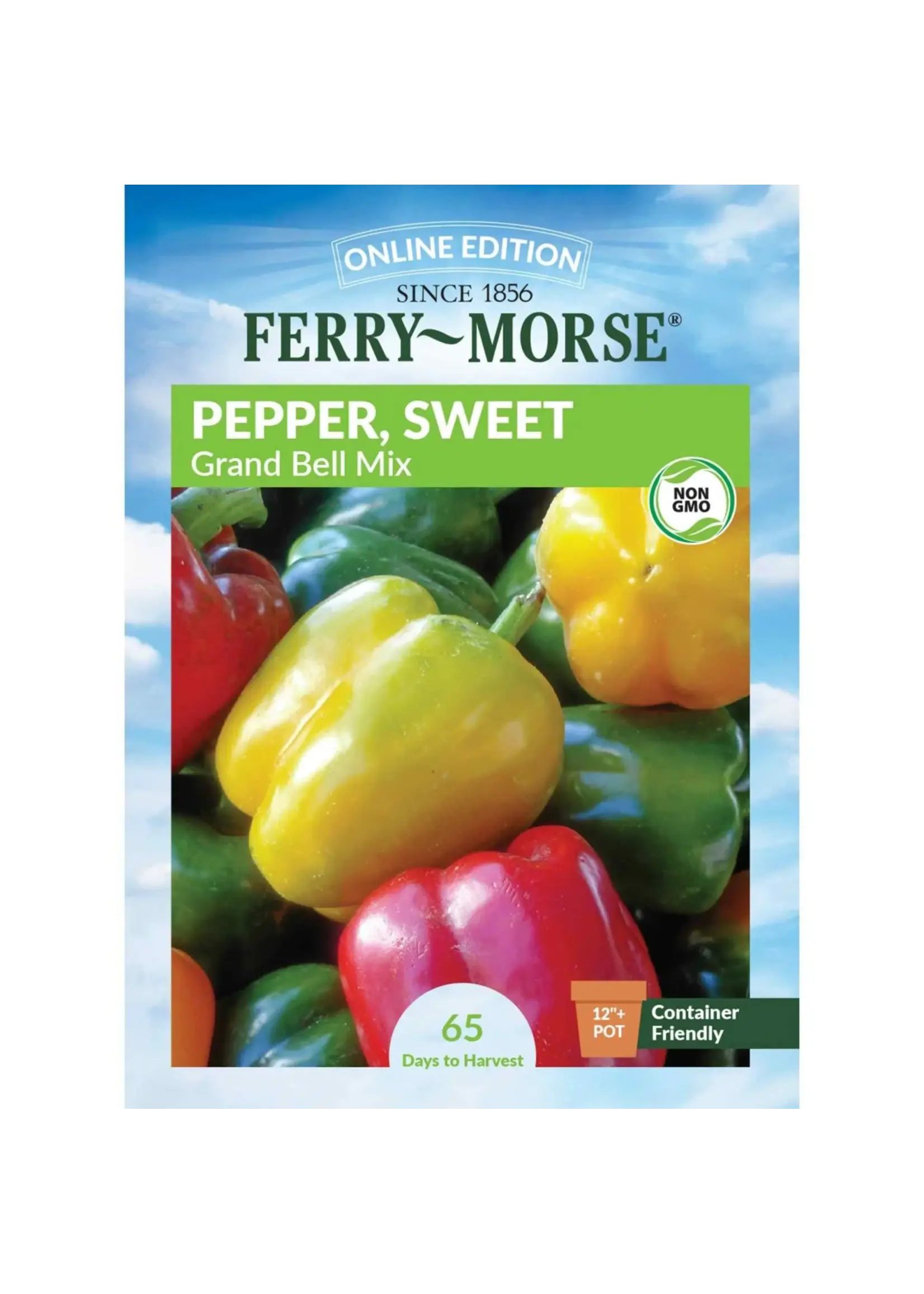 Ferry Morse Pepper - Grand Bell Mix Organic