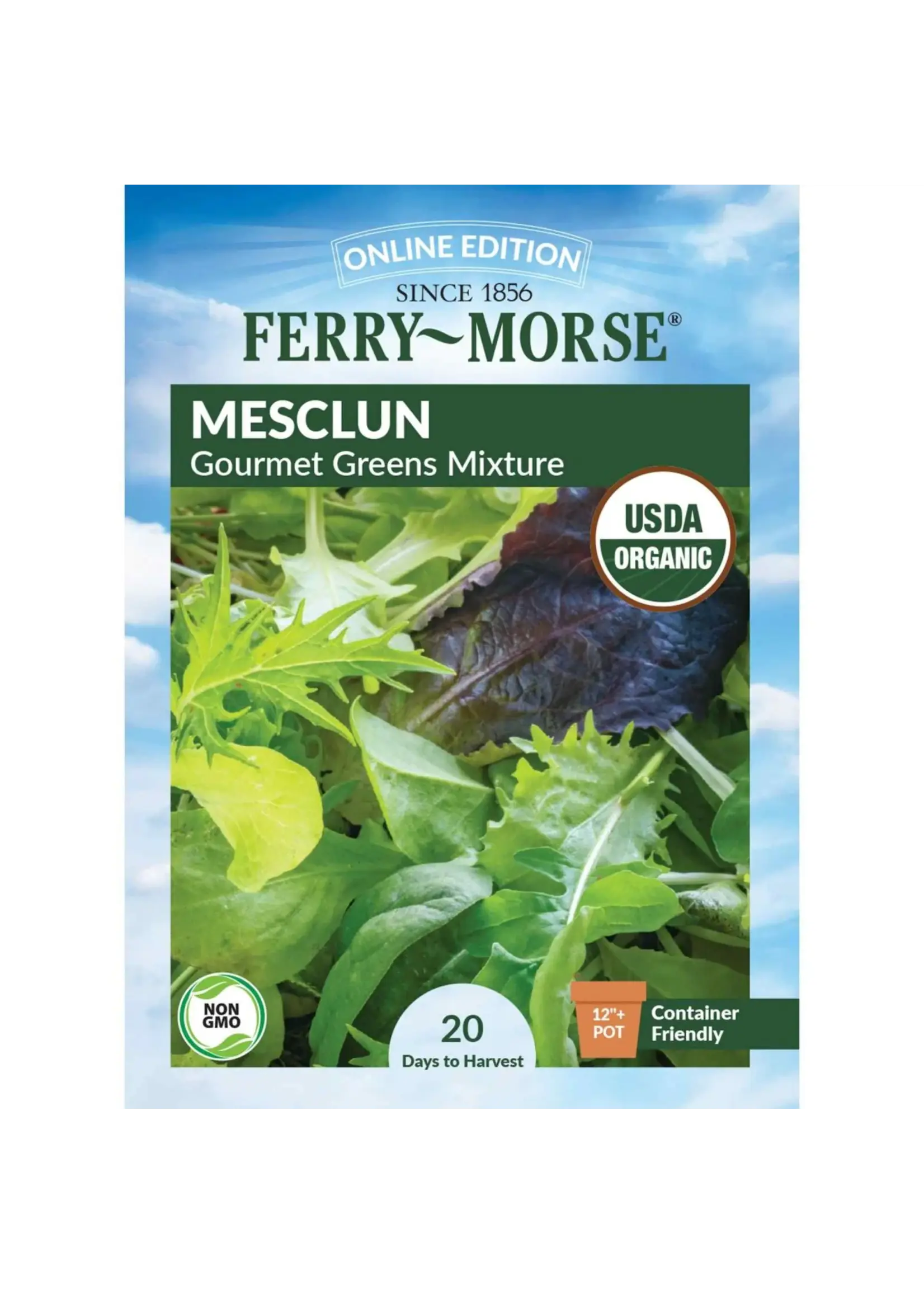Ferry Morse Mesclun - Gourmet Greens Mixture Organic