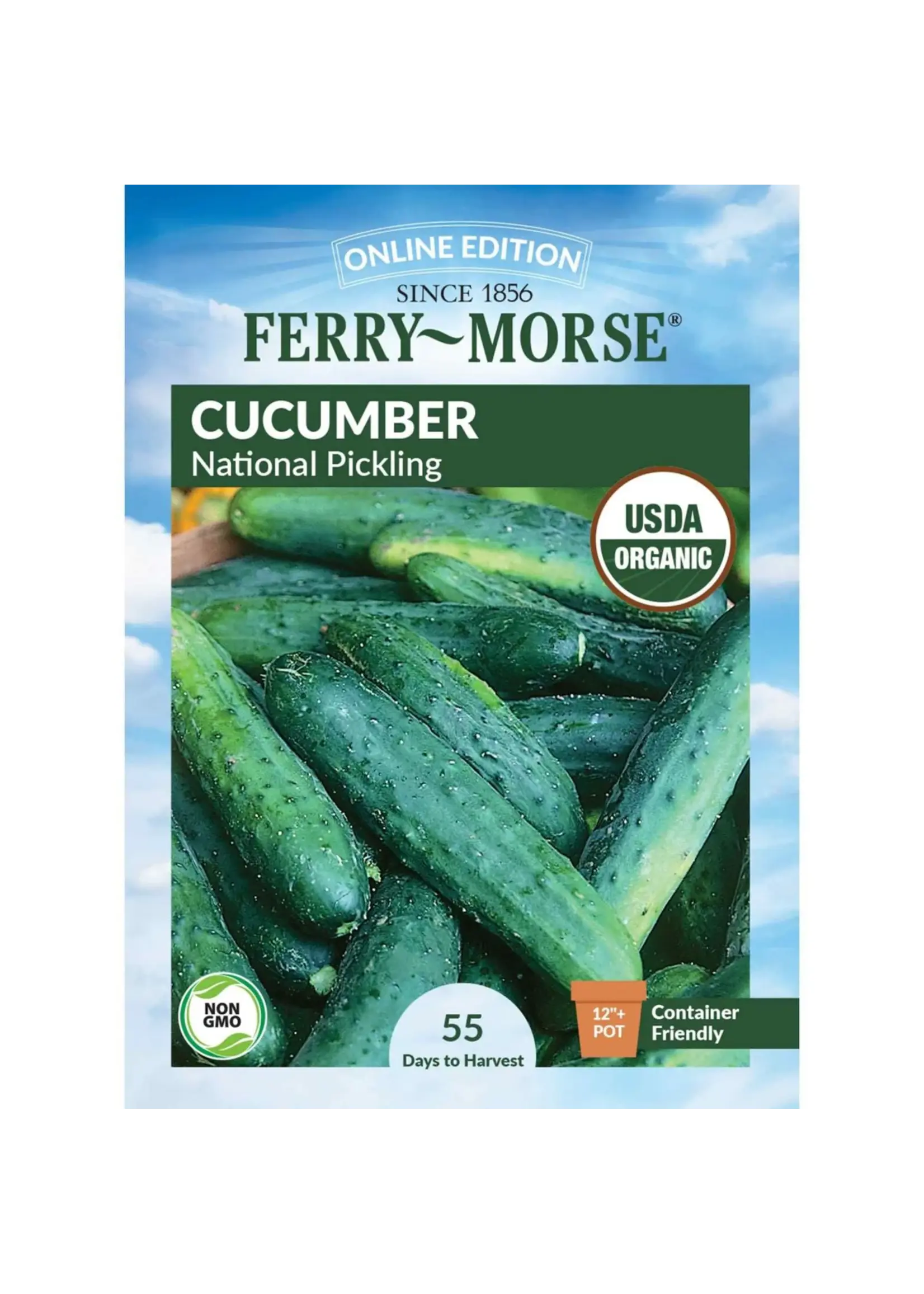 Ferry Morse Cucumber - National Pickling Organic