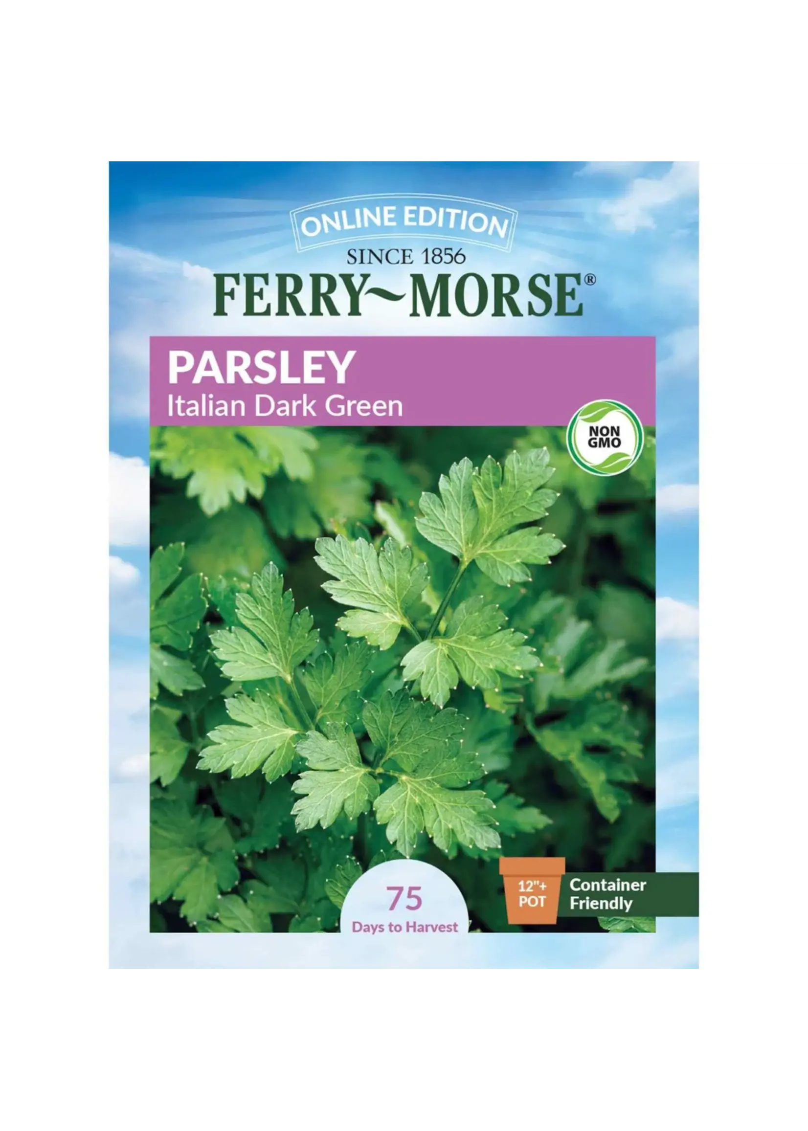 Ferry Morse Parsley - Italian Dark Green Organic