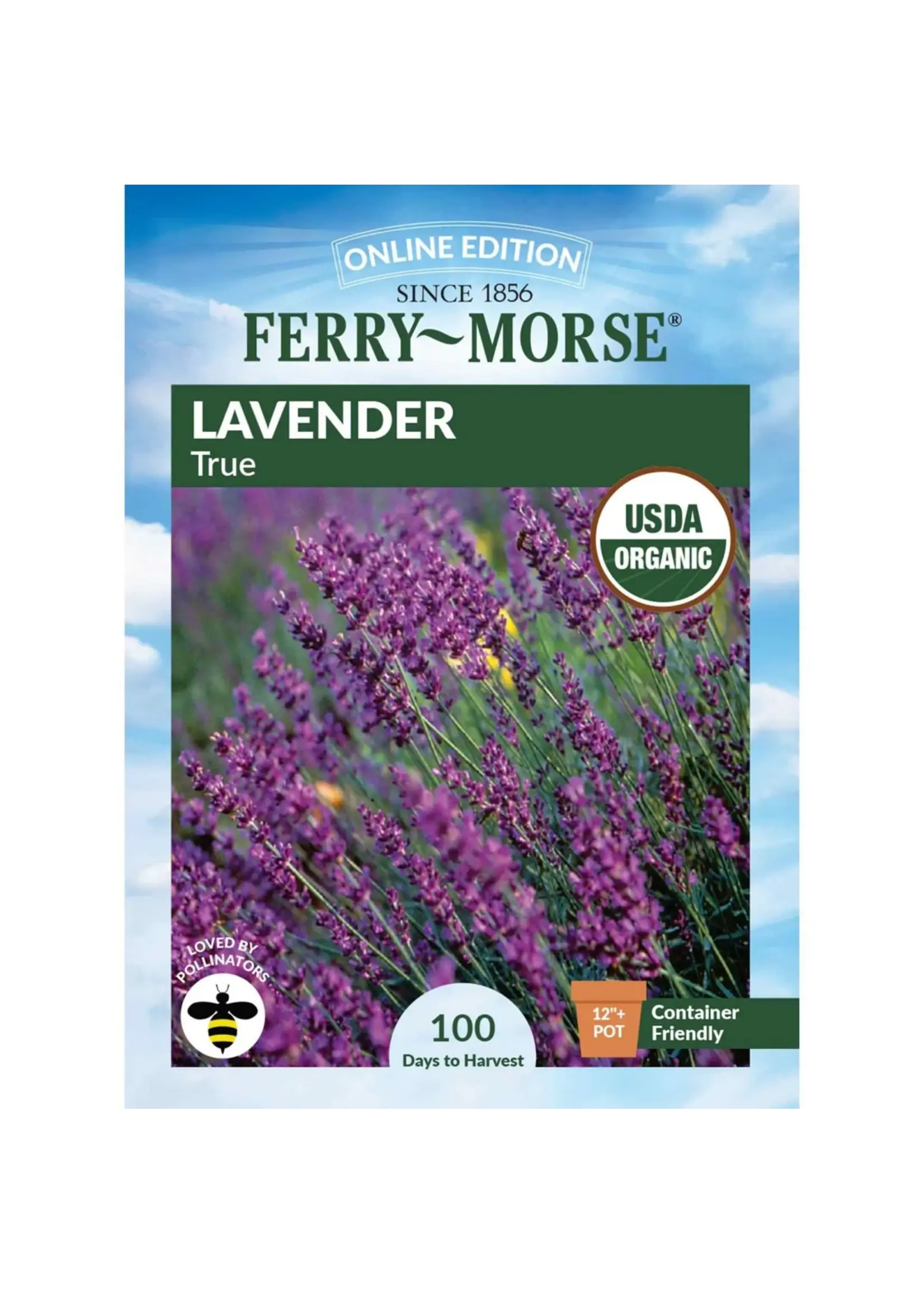 Ferry Morse Lavender - True Organic