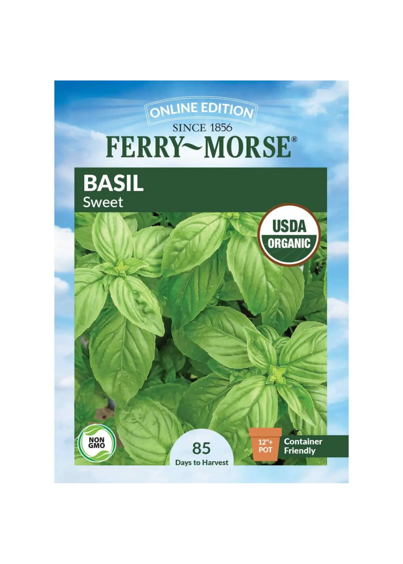 Ferry Morse Basil - Sweet Organic