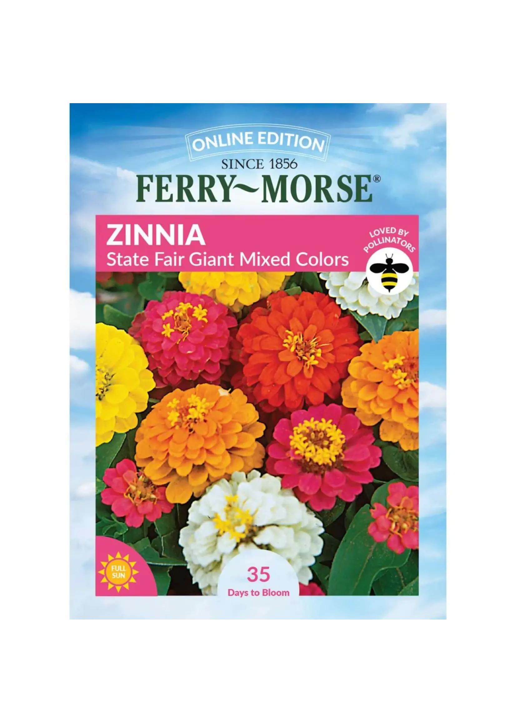 Ferry Morse Zinnia - State Fair Giant MC