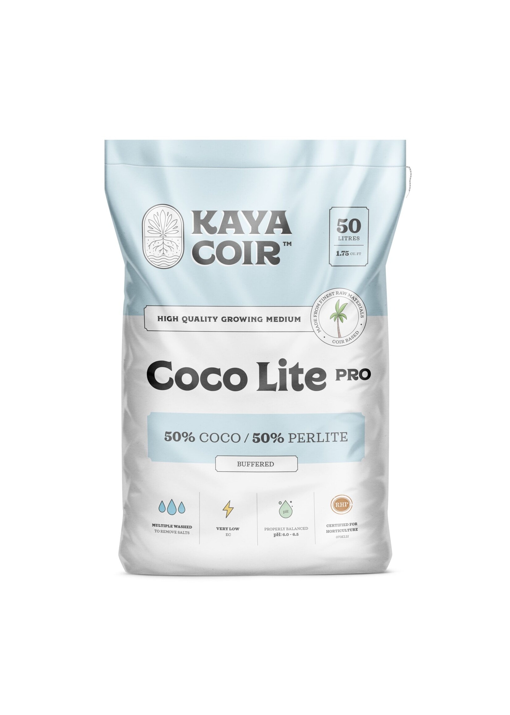 Kaya Kaya Coco Lite Pro RHP 50/50 Coco Perlite 50L