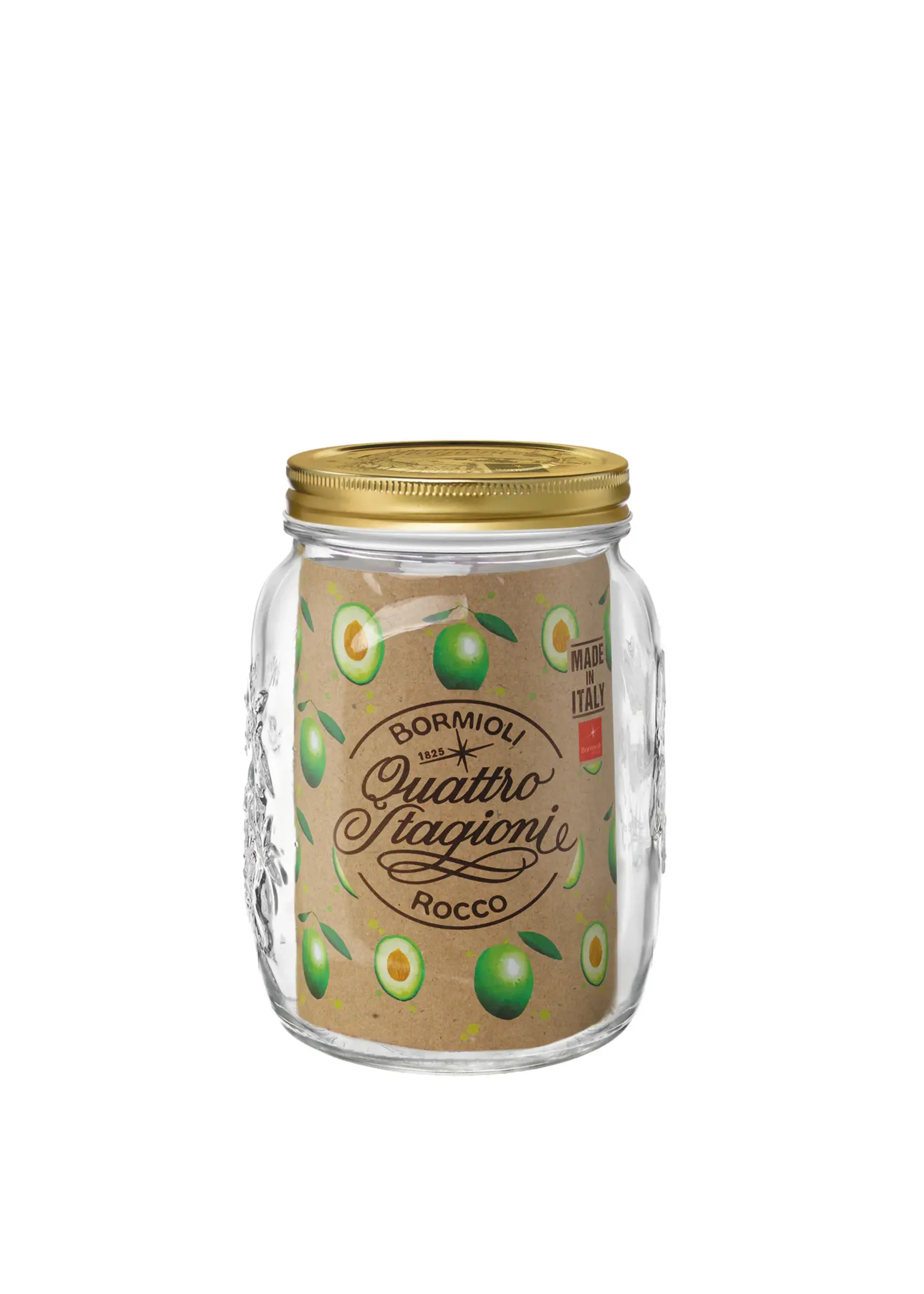Bormioli Bormioli Wide Mouth Glass Jar 67.625oz