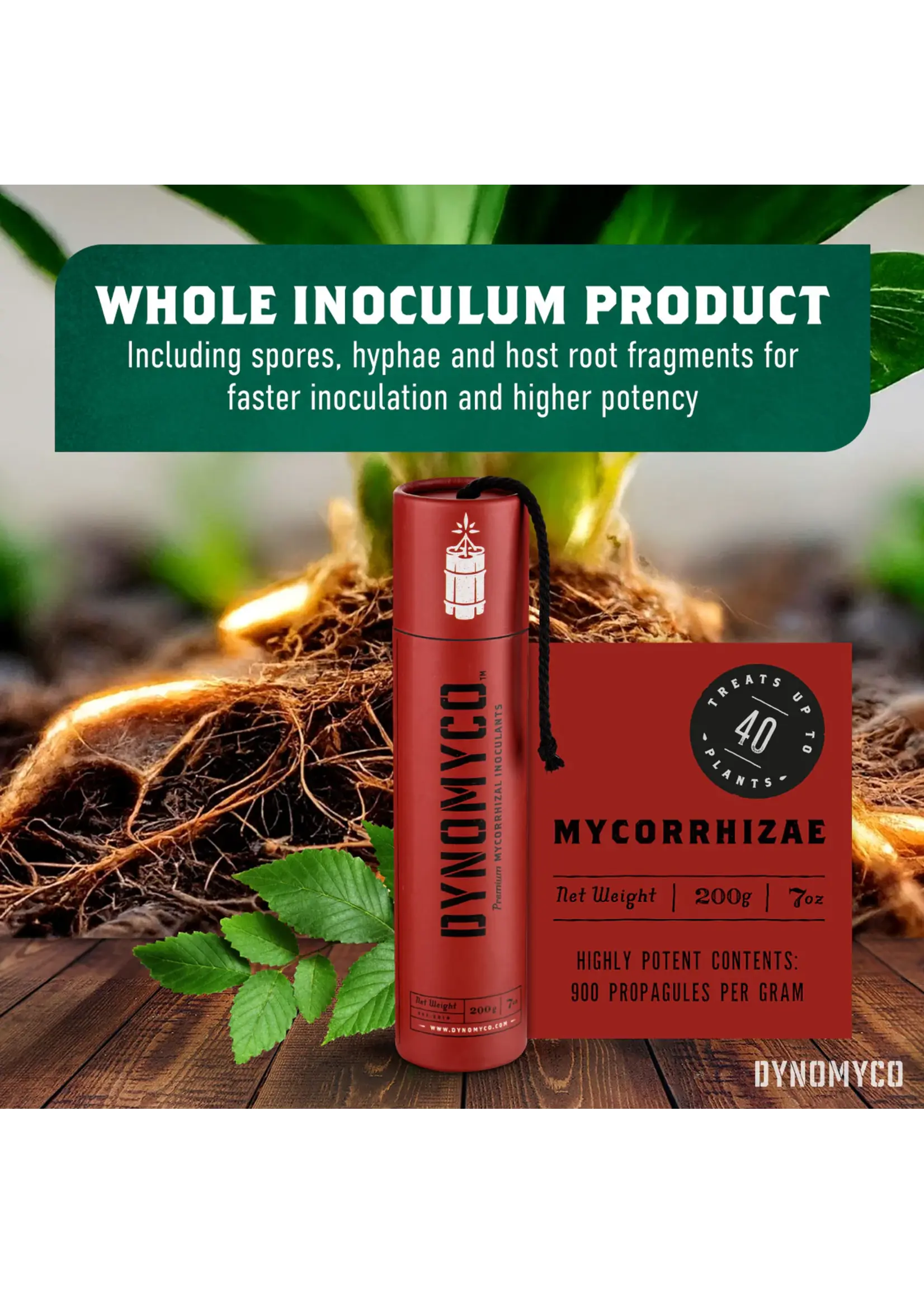 DYNOMYCO DYNOMYCO Granular Premium Mycorrhizal Inoculants 7oz