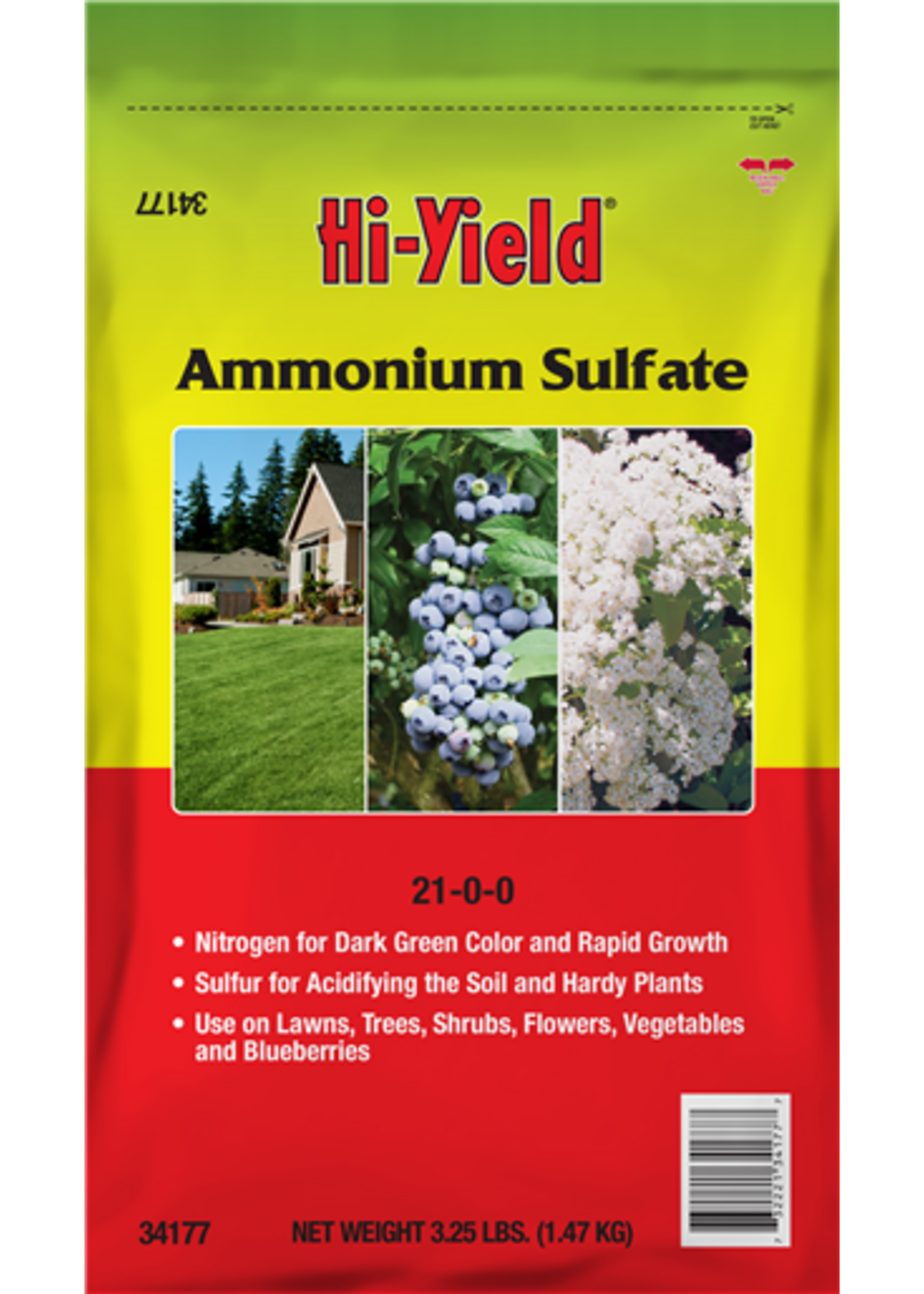 Hi-Yield Hi-Yield Ammonium Sulfate 3.25 lbs