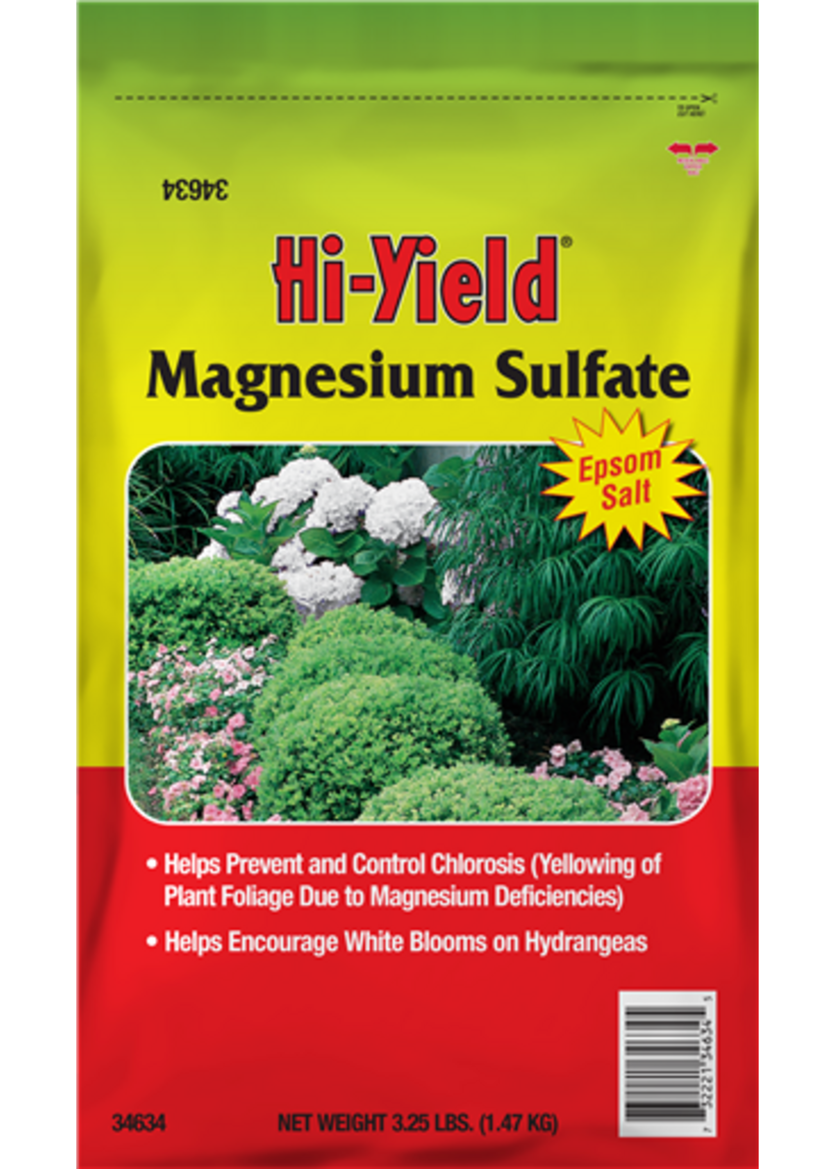 Hi-Yield Hi-Yield Magnesium Sulfate Epsom Salt 3.25lbs