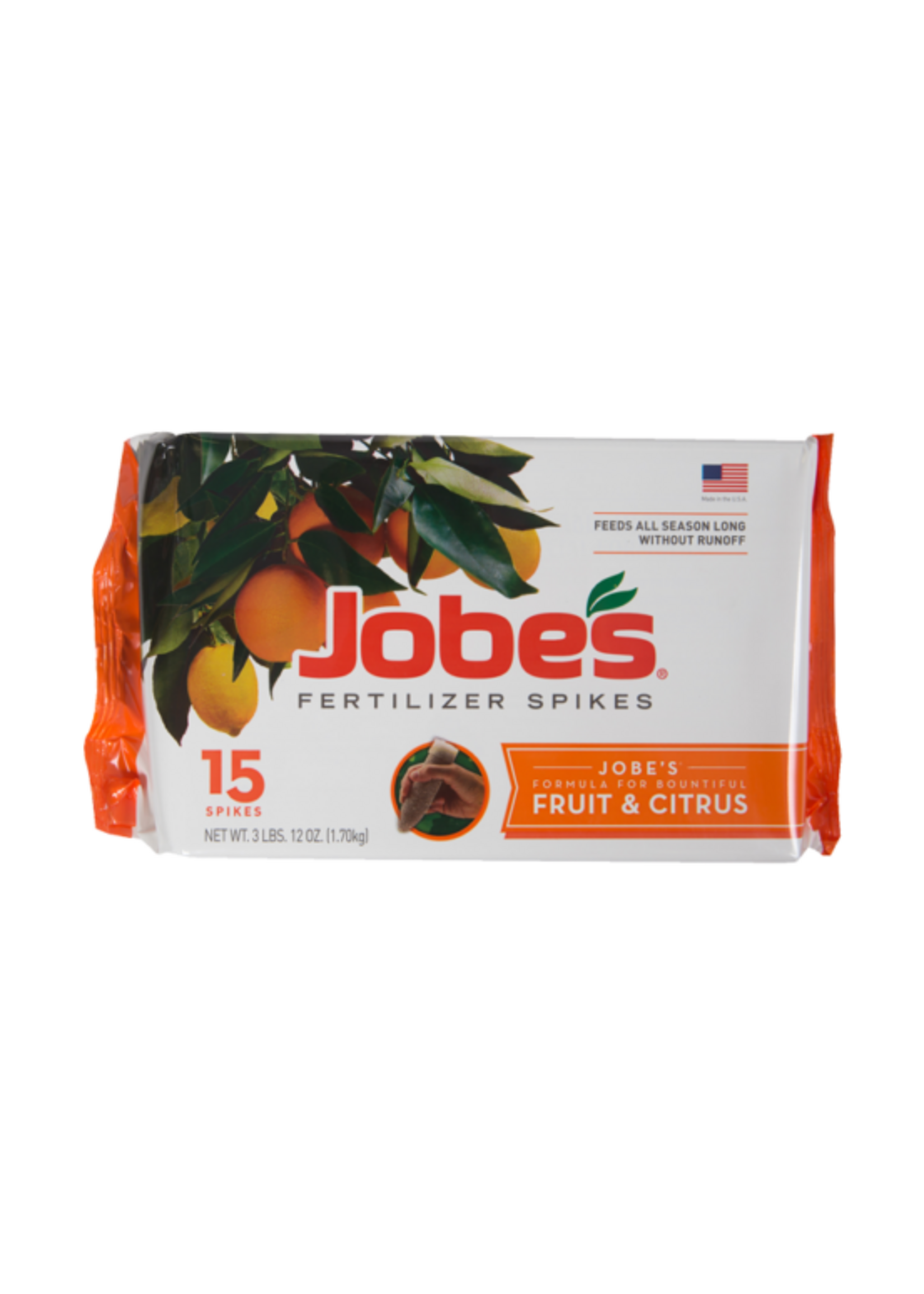 Jobe's Jobes Fruit and Citrus Fertilizer Spikes 8-11-11 (Pack of 9)