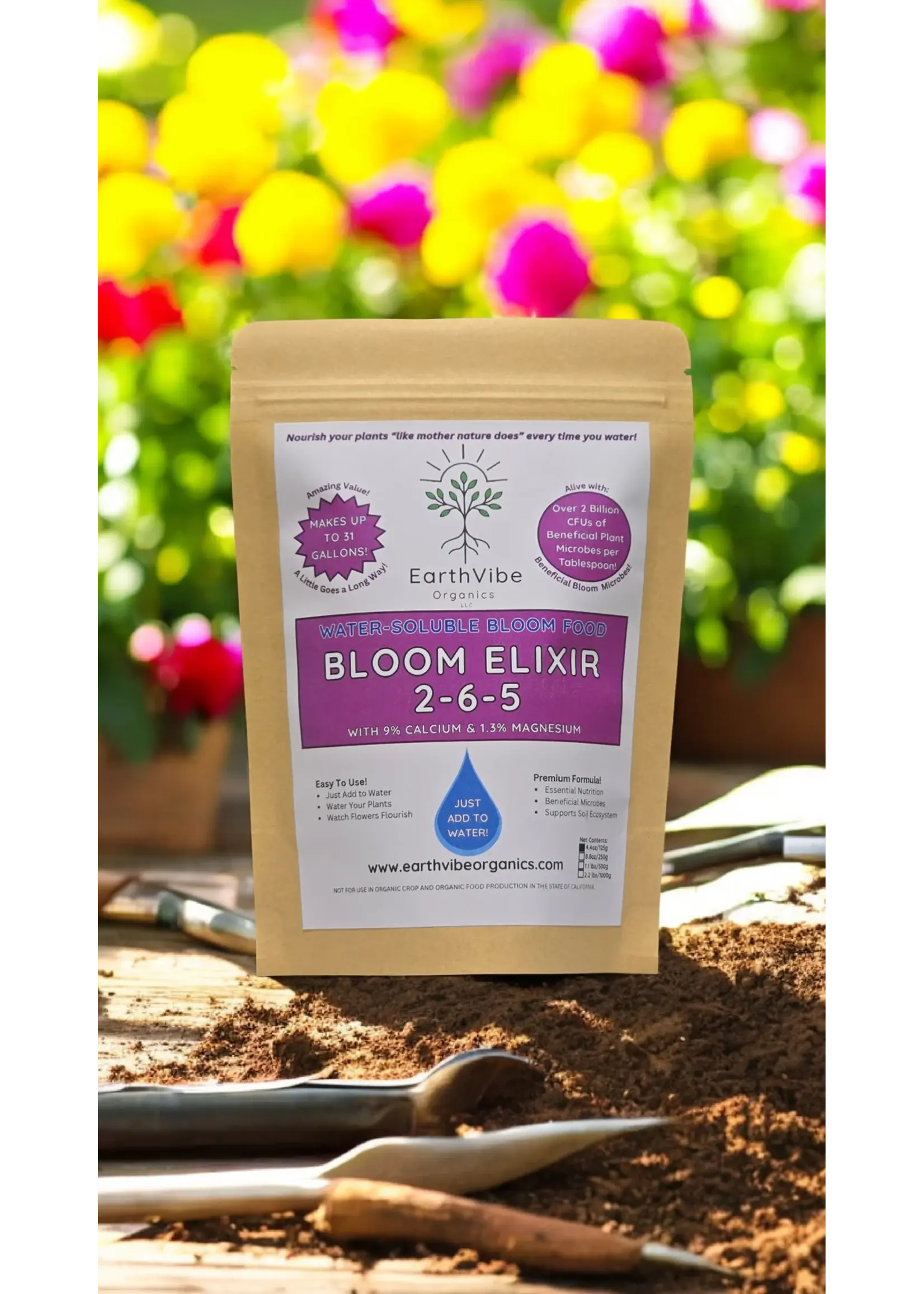 EarthVibe Organics EarthVibe Organics Bloom Elixir 2-6-5