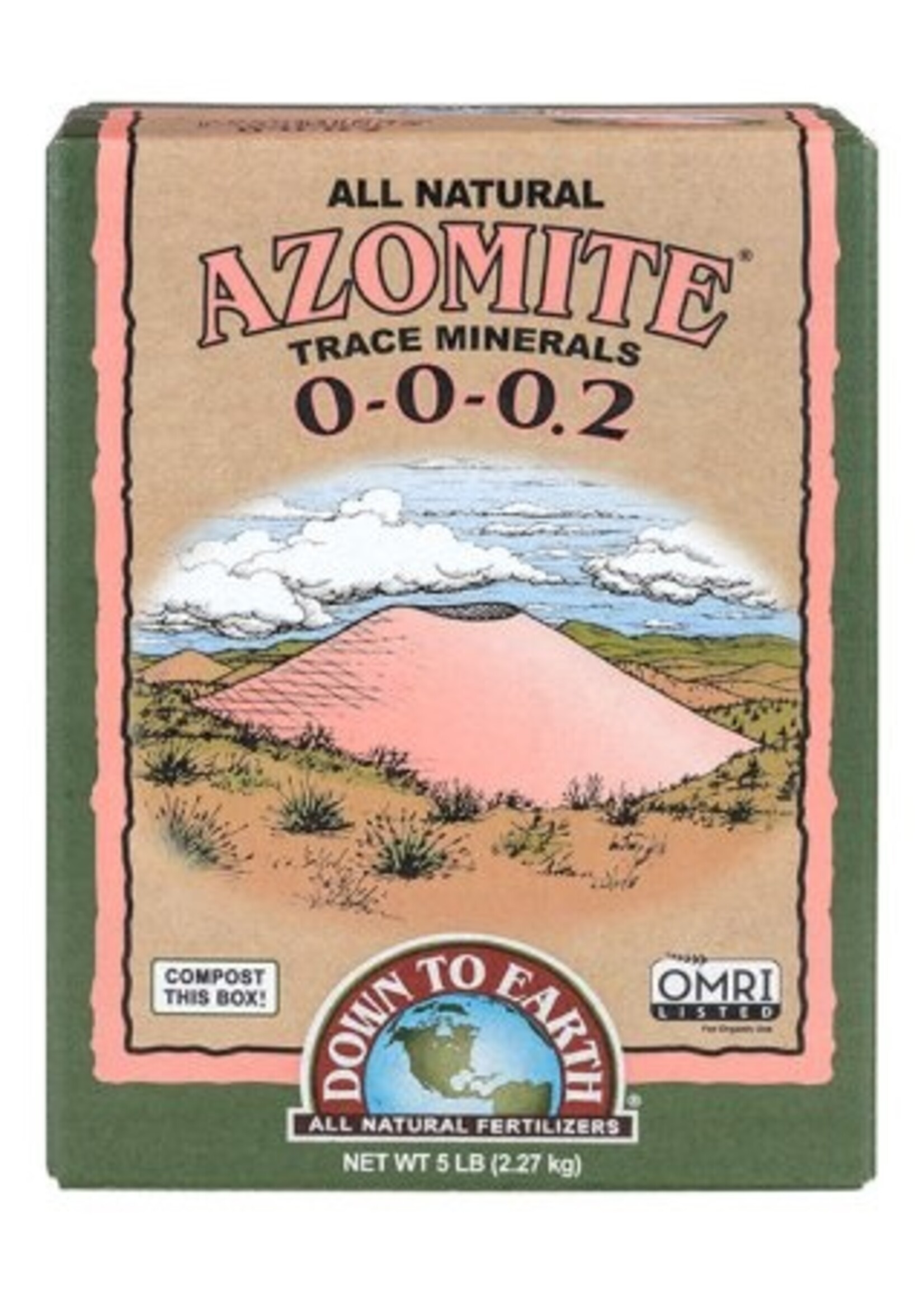 Down To Earth Down To Earth Azomite SR Powder 5lb