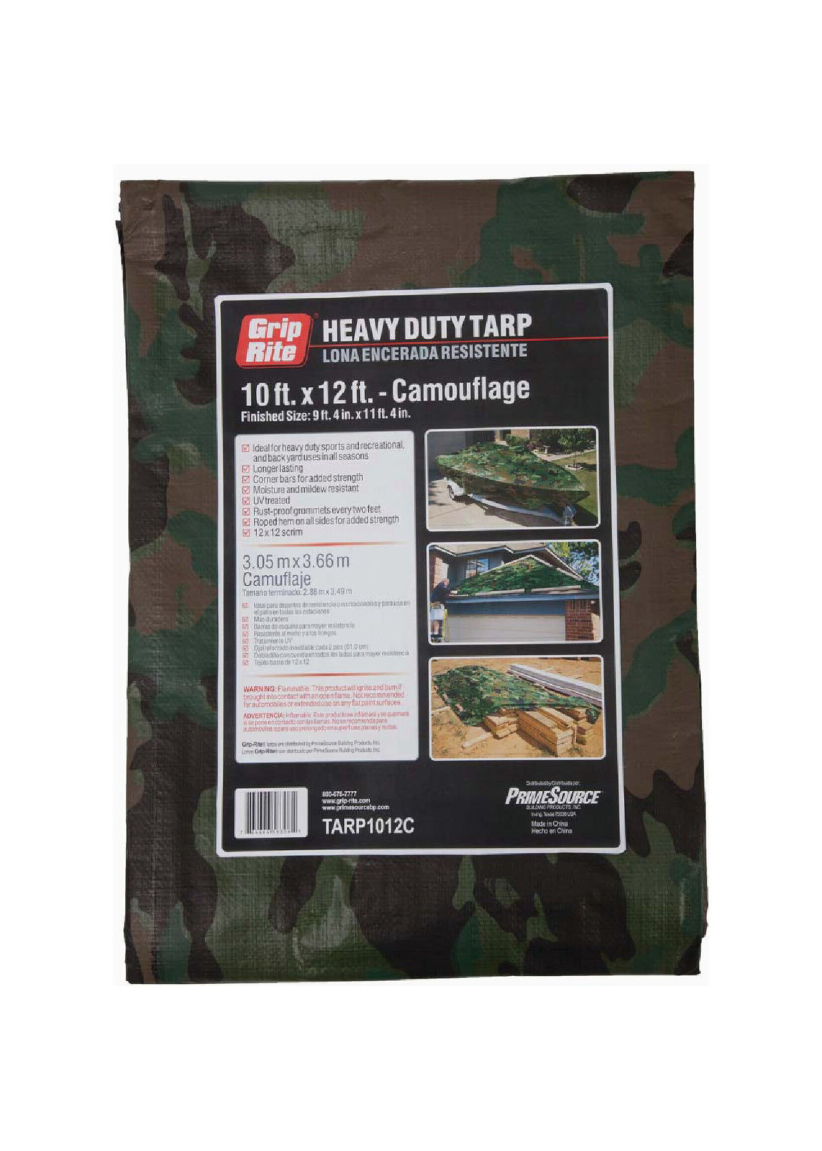 Grip Rite Grip Rite Heavy Duty Tarp 12ft x 10ft