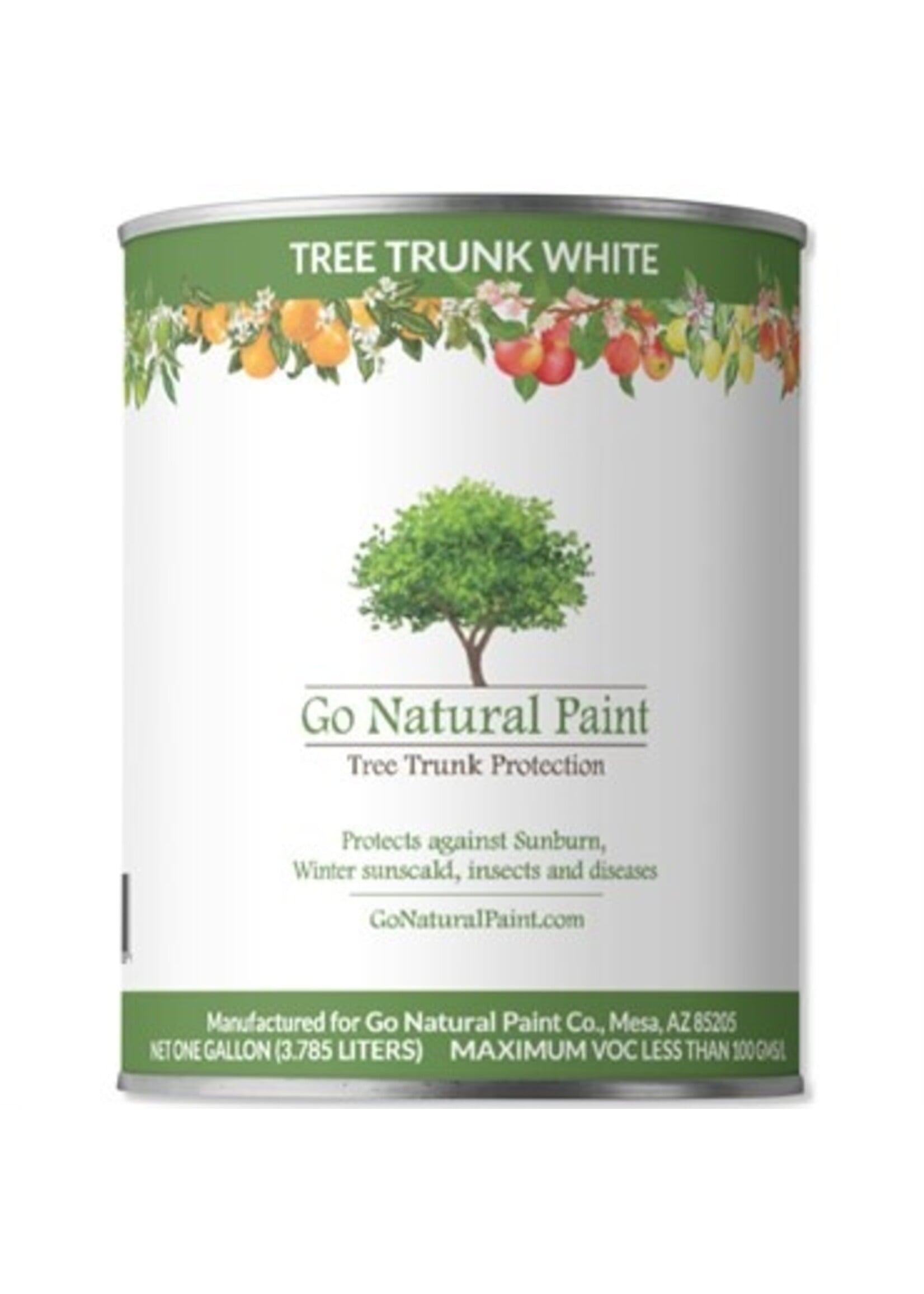 Go Natural Paint Go Natural Tree Paint White Gallon