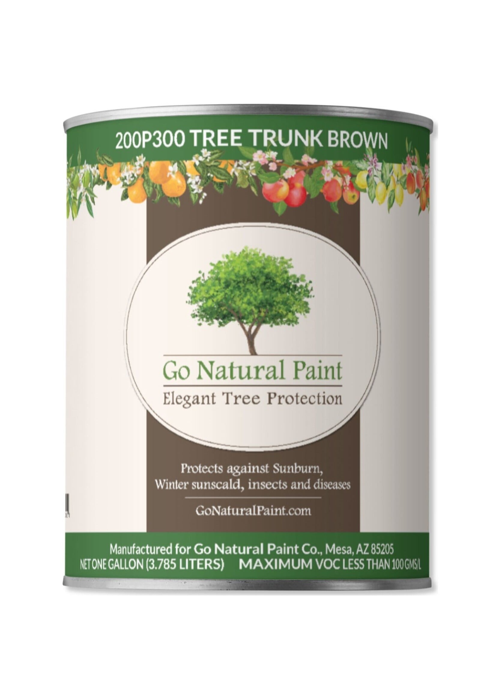 Go Natural Paint Go Natural Tree Paint Brown Gallon