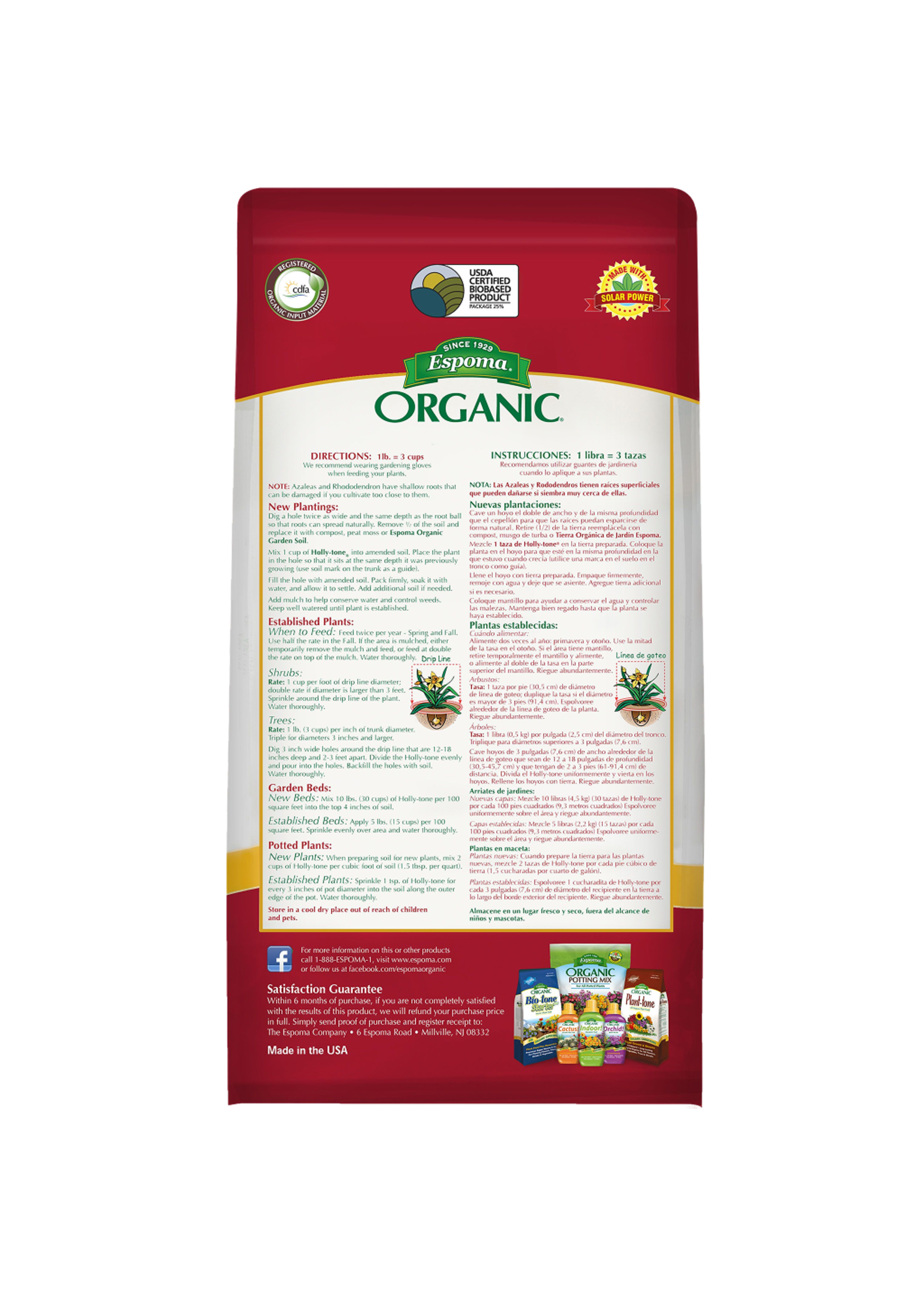 Espoma Espoma Organic Holly-Tone Acid Food 4-3-4