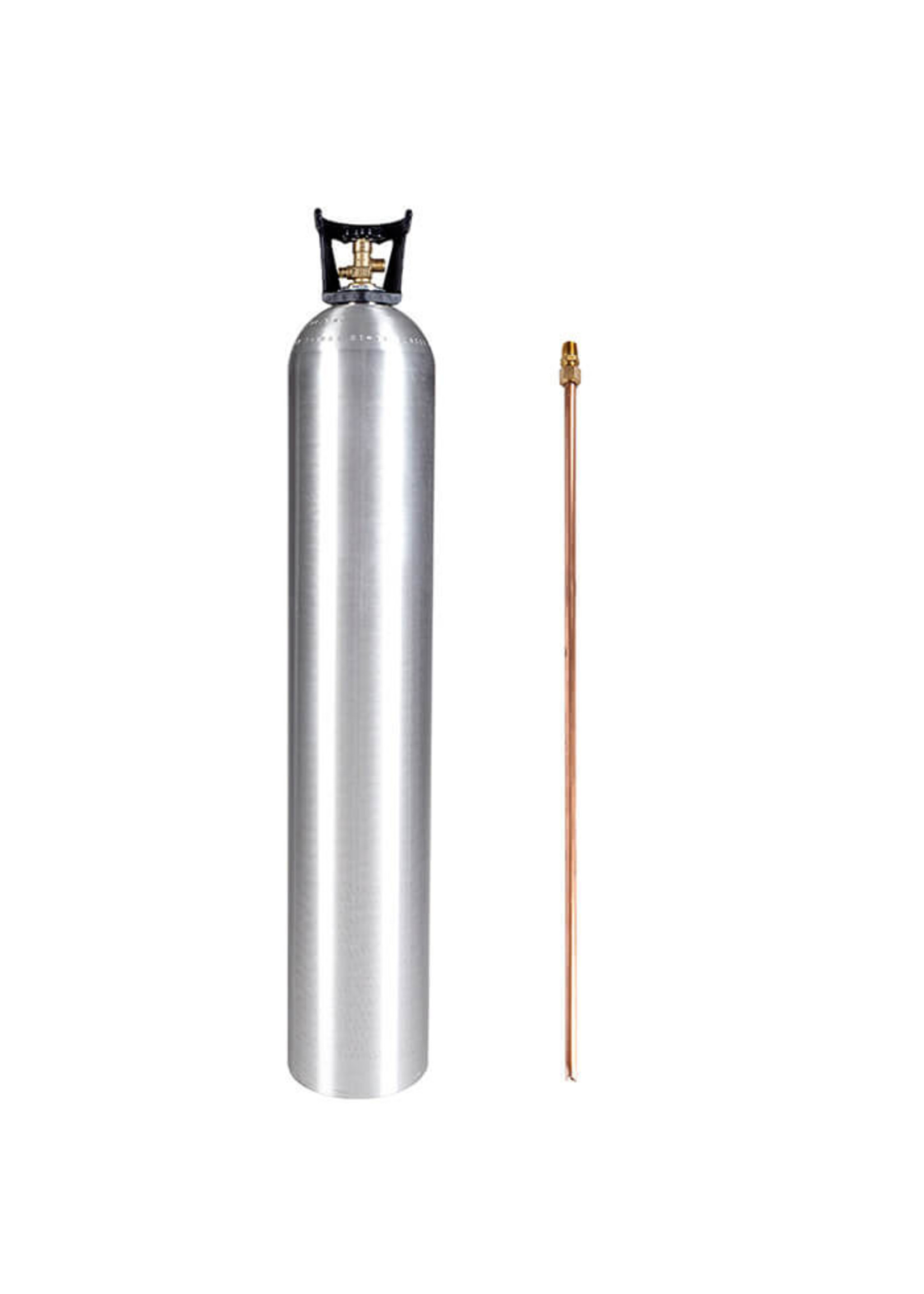 Air Unlimited LIQUID CO2 Refill with DIPTUBE 50LB