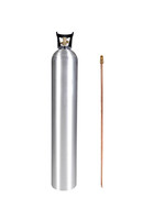 Liquid CO2 Tank with DIPTUBE 50LB