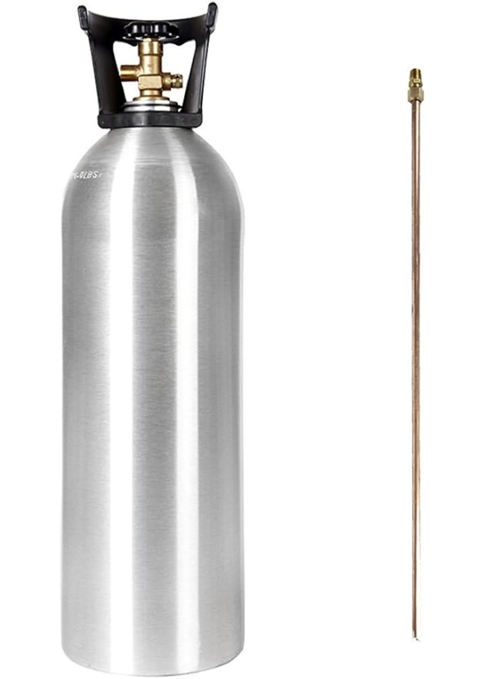 Air Unlimited LIQUID CO2 Refill with DIPTUBE 20LB