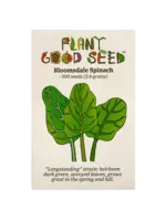 Plant Good Seed Company Spinach Bloomsdale Londstanding Organic