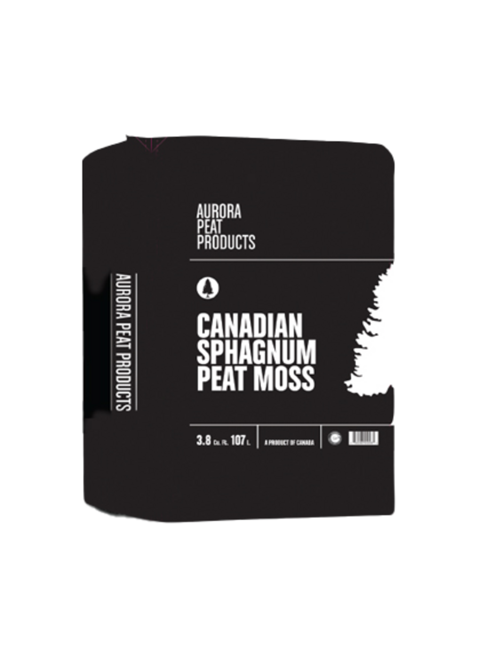 Aurora Innovations Aurora Canadian Sphagnum Peat Moss 3.8 Cubic Foot Bale Compressed
